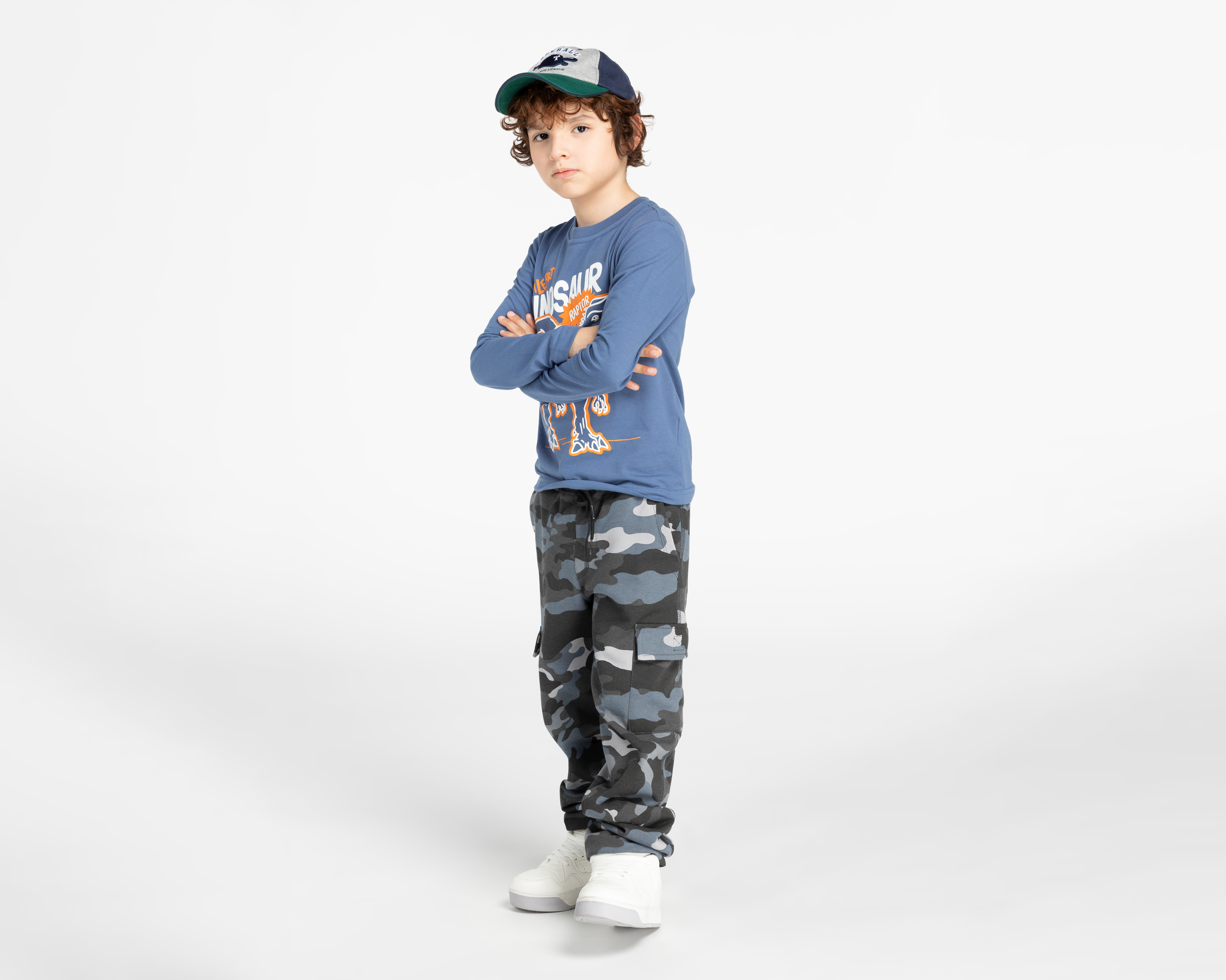 Foto 3 | Foto 3 | Playera Neo*City Manga Larga para Niño