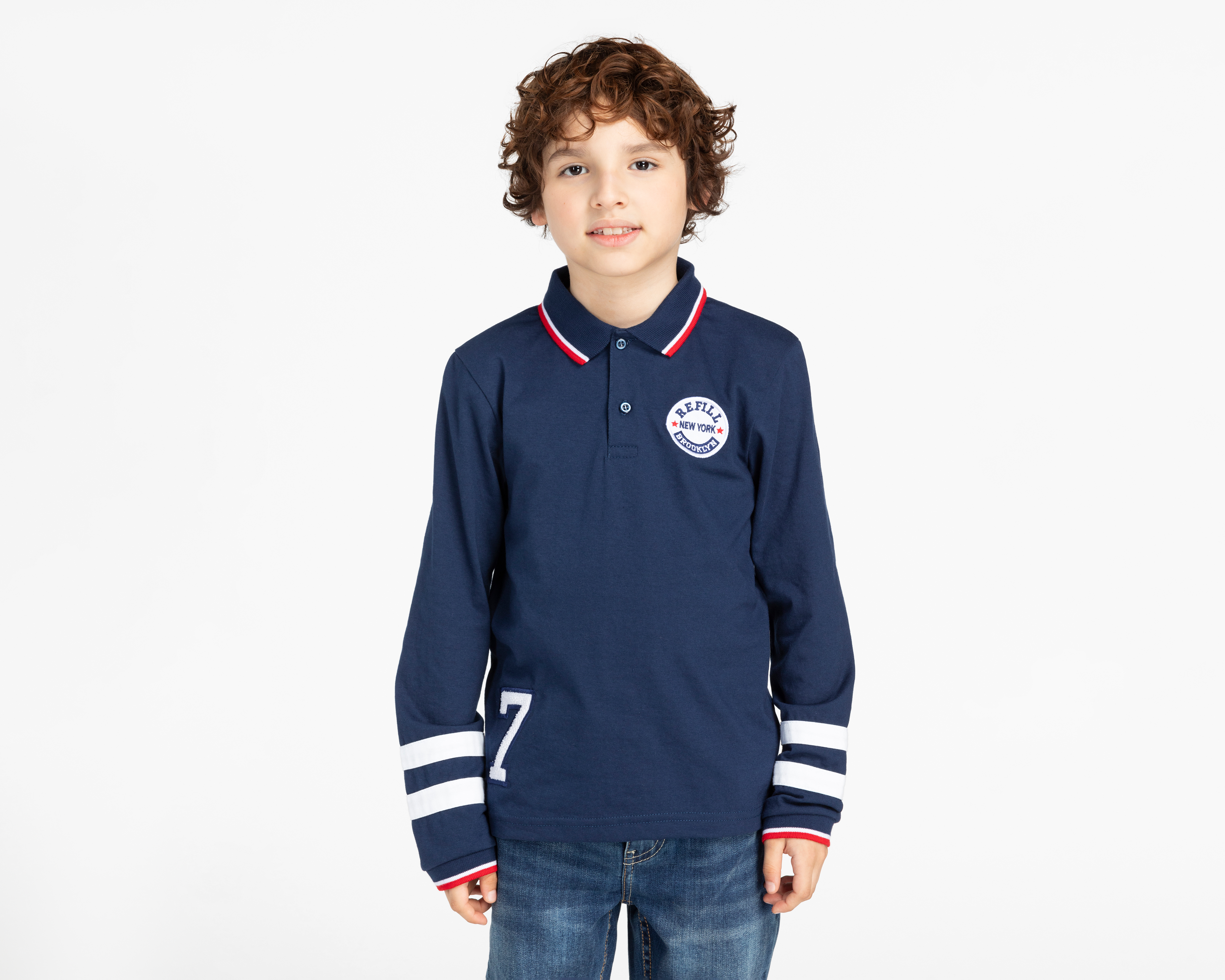 Playera Refill Manga Larga para Niño