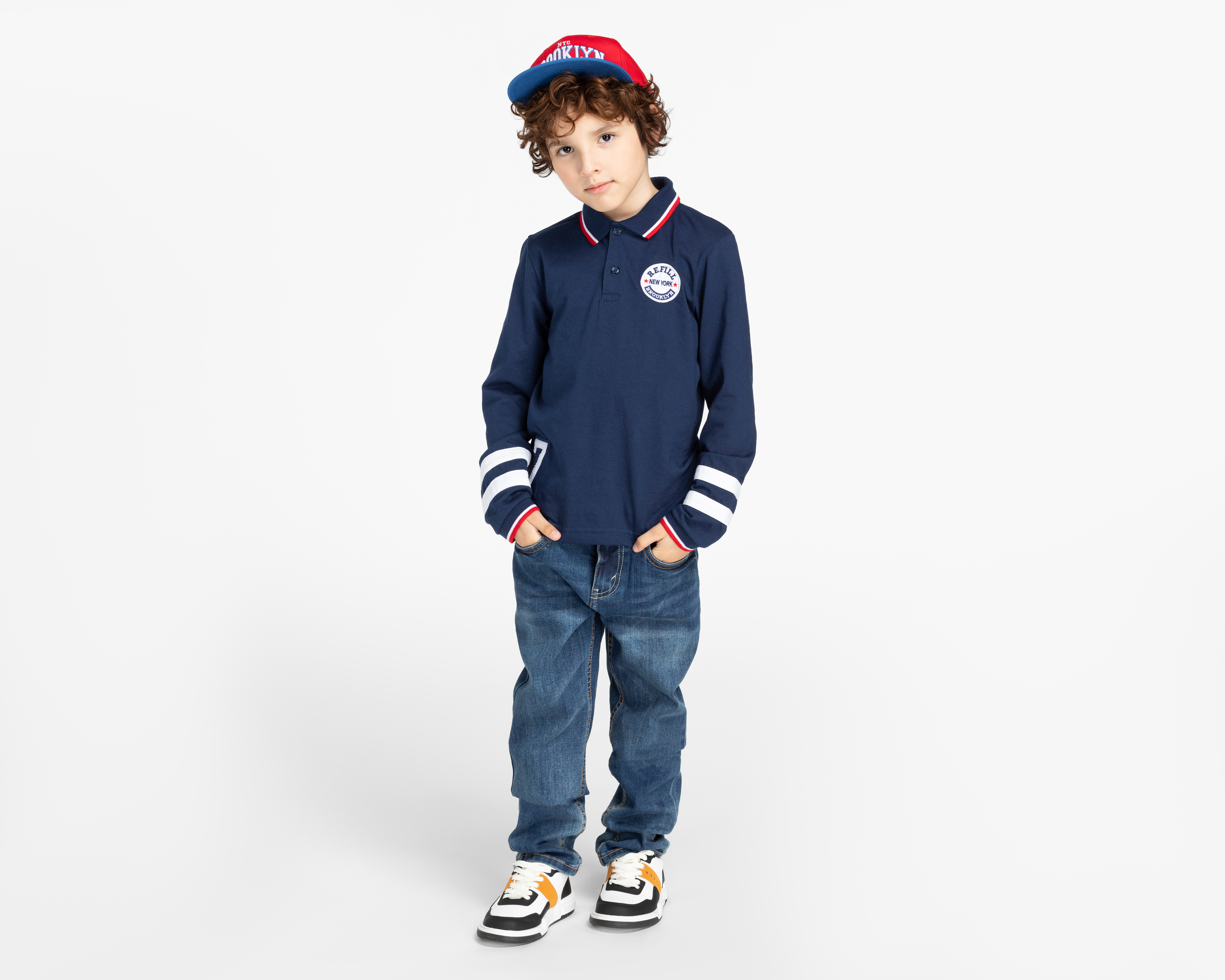 Foto 4 pulgar | Foto 3 | Playera Refill Manga Larga para Niño
