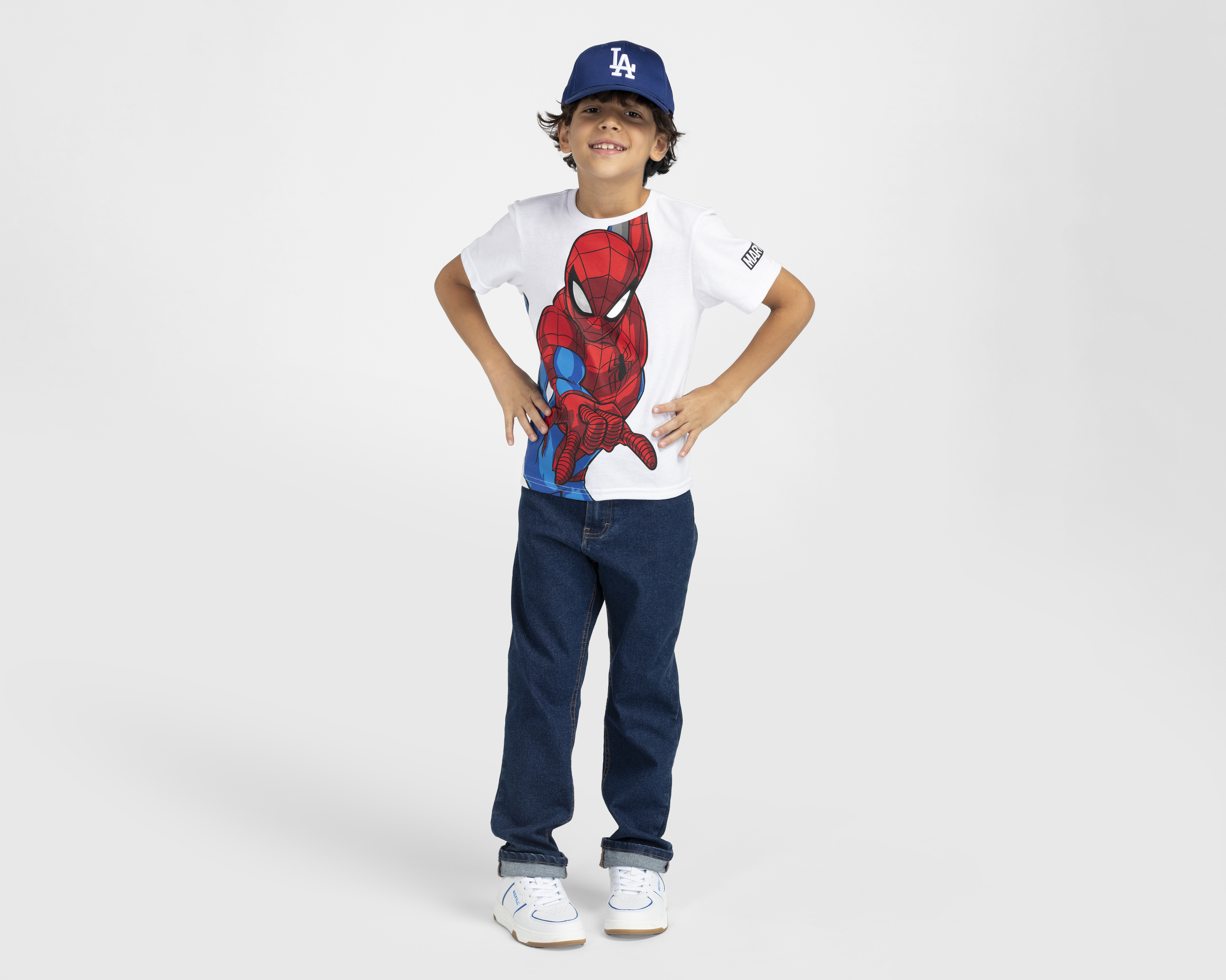 Foto 3 pulgar | Foto 2 | Playera Marvel Spider-Man Manga Corta Estampada para Niño