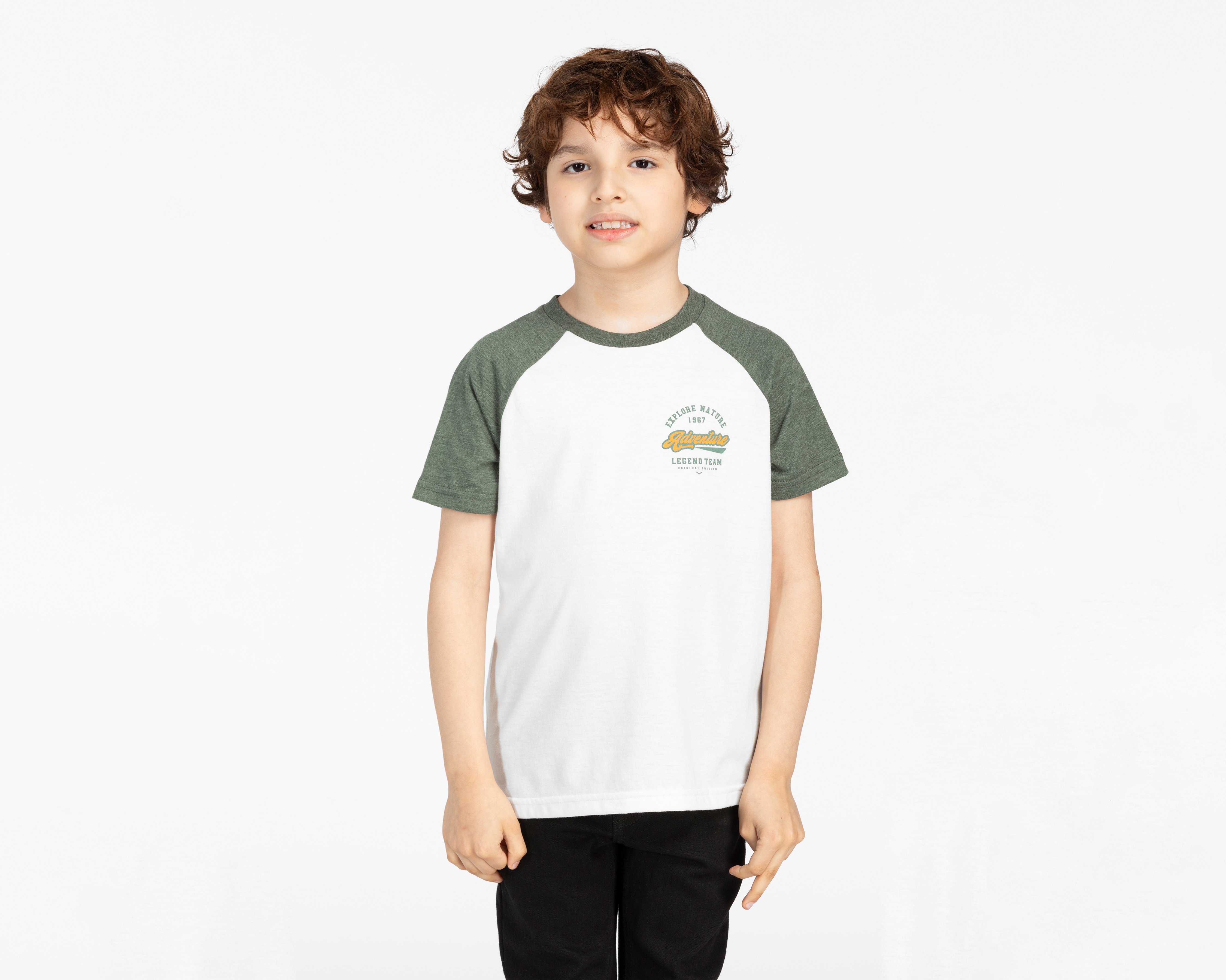 Foto 1 | Foto 1 | Playera Refill Manga Corta Estampada para Niño