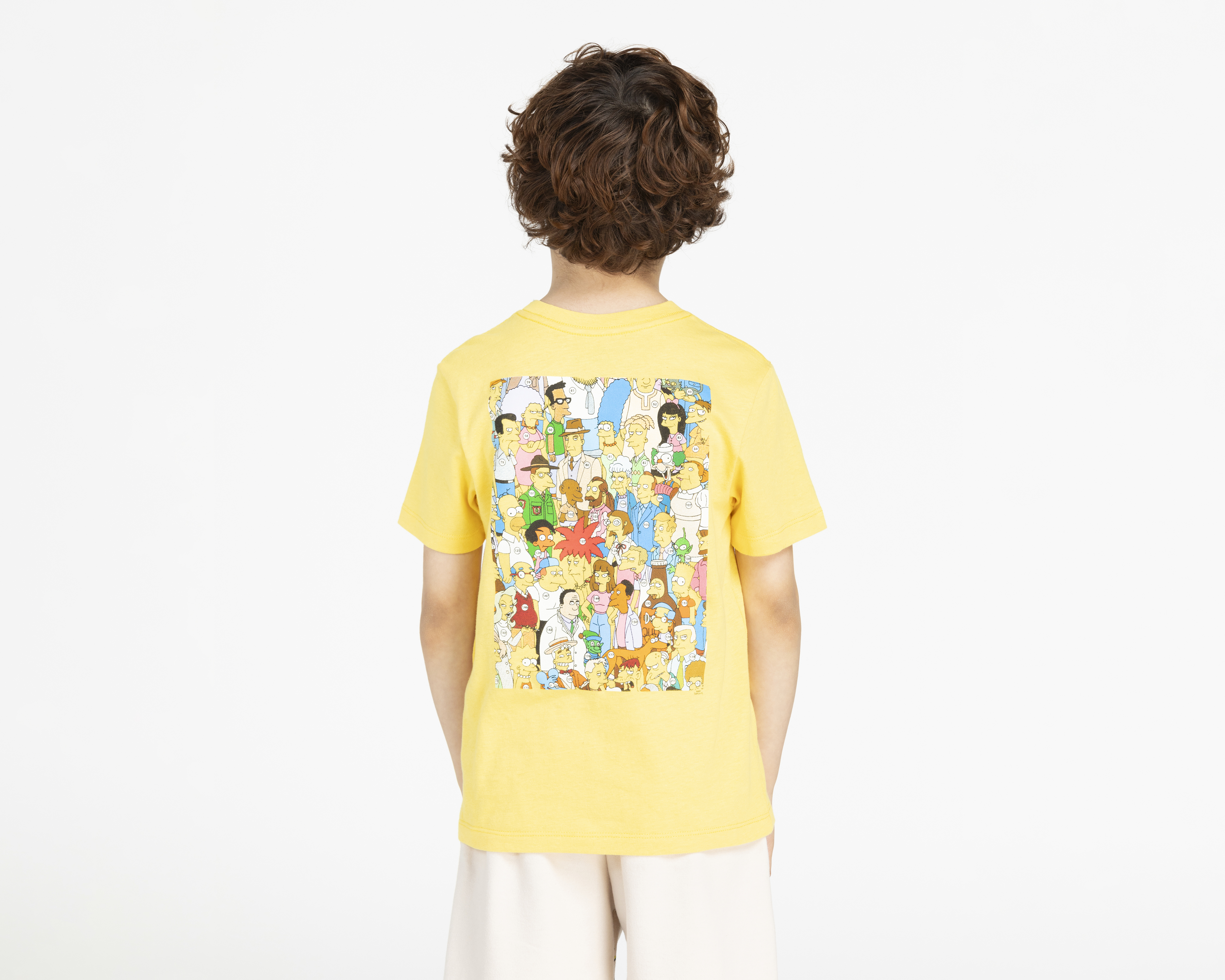 Foto 4 pulgar | Foto 3 | Playera The Simpsons Manga Corta Estampada para Niño