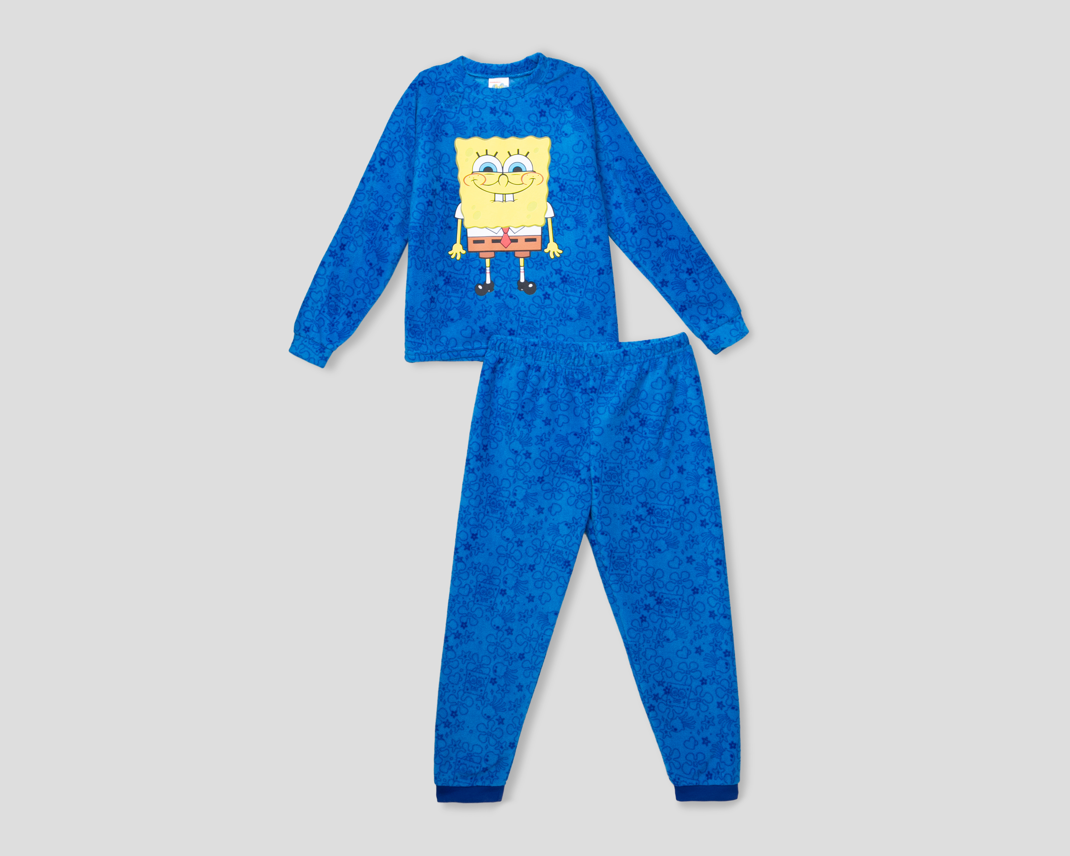 Foto 2 pulgar | Foto 1 | Pijama para Niño Estampada Bob Esponja