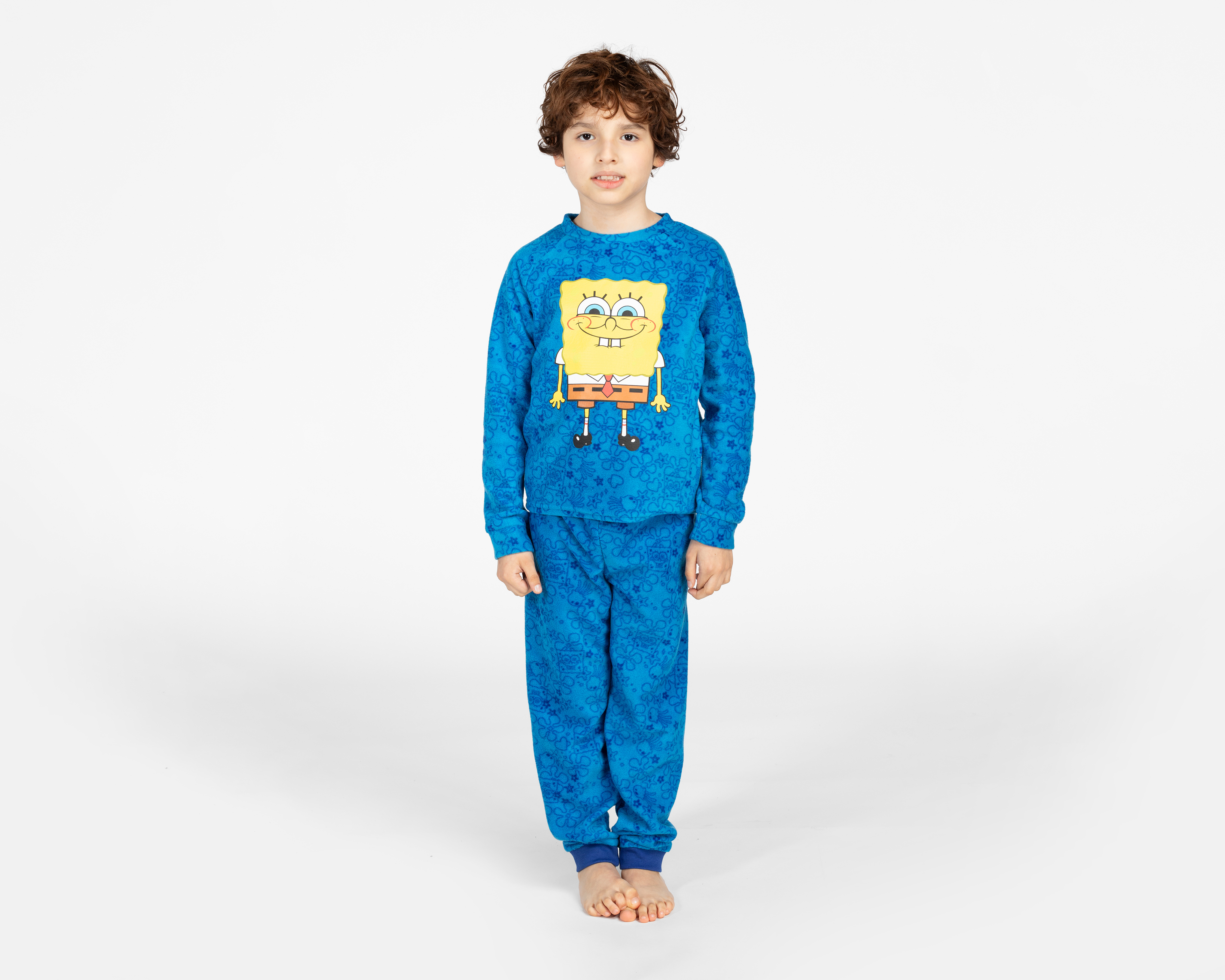 Foto 3 pulgar | Foto 2 | Pijama para Niño Estampada Bob Esponja