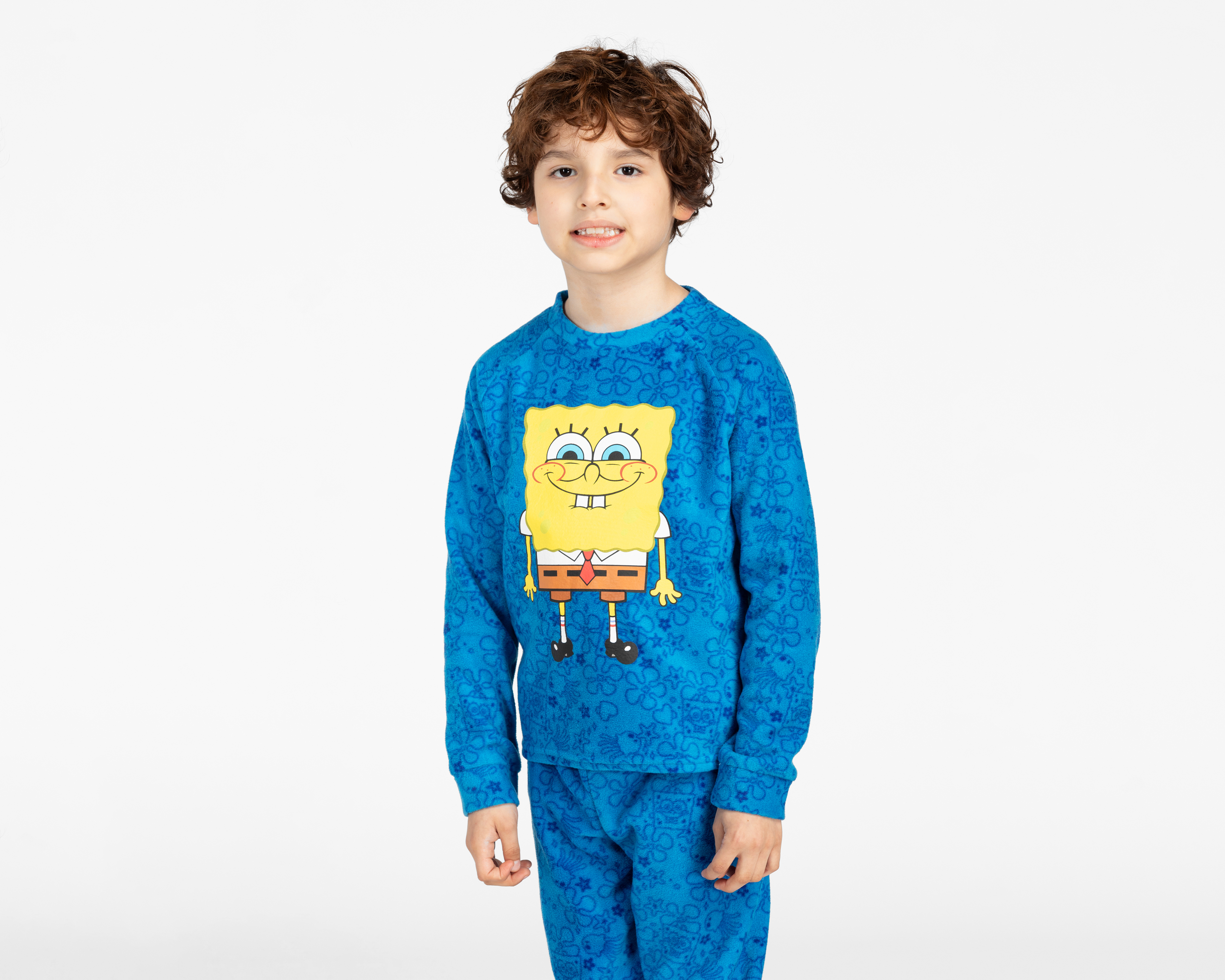 Foto 5 pulgar | Foto 4 | Pijama para Niño Estampada Bob Esponja