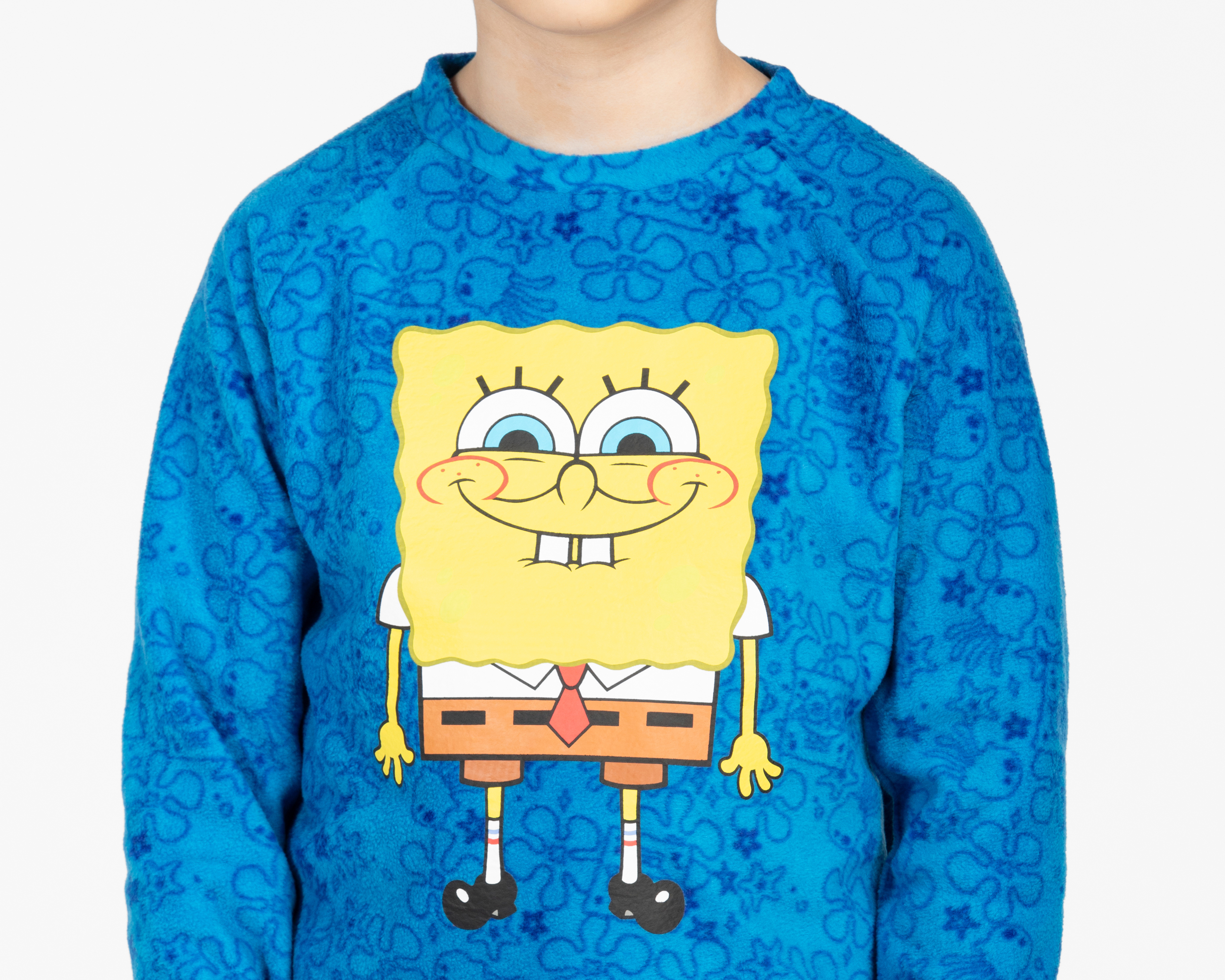 Foto 7 pulgar | Foto 6 | Pijama para Niño Estampada Bob Esponja
