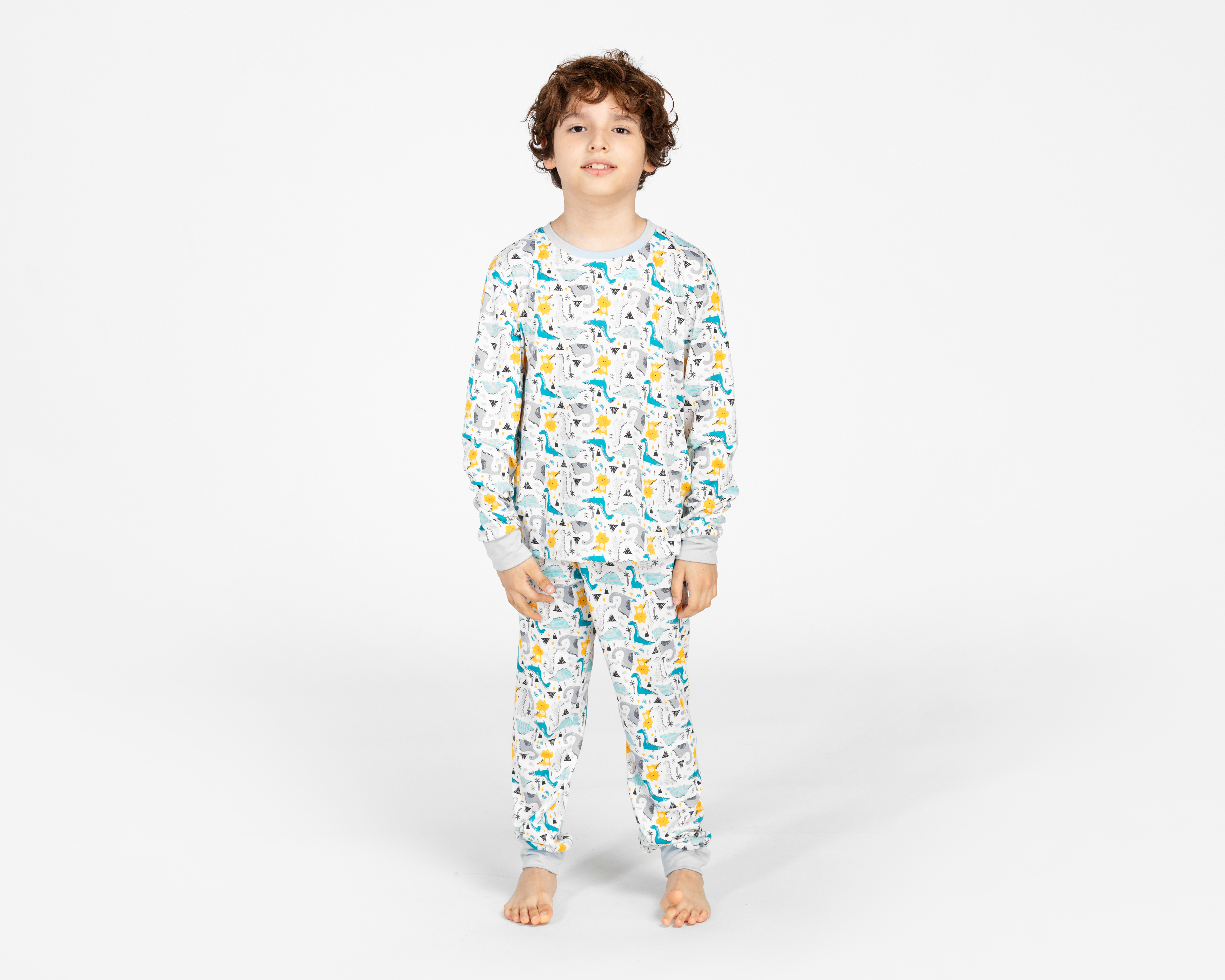 Foto 3 pulgar | Foto 2 | Pijama Refill Print de Dinosaurios para Niño