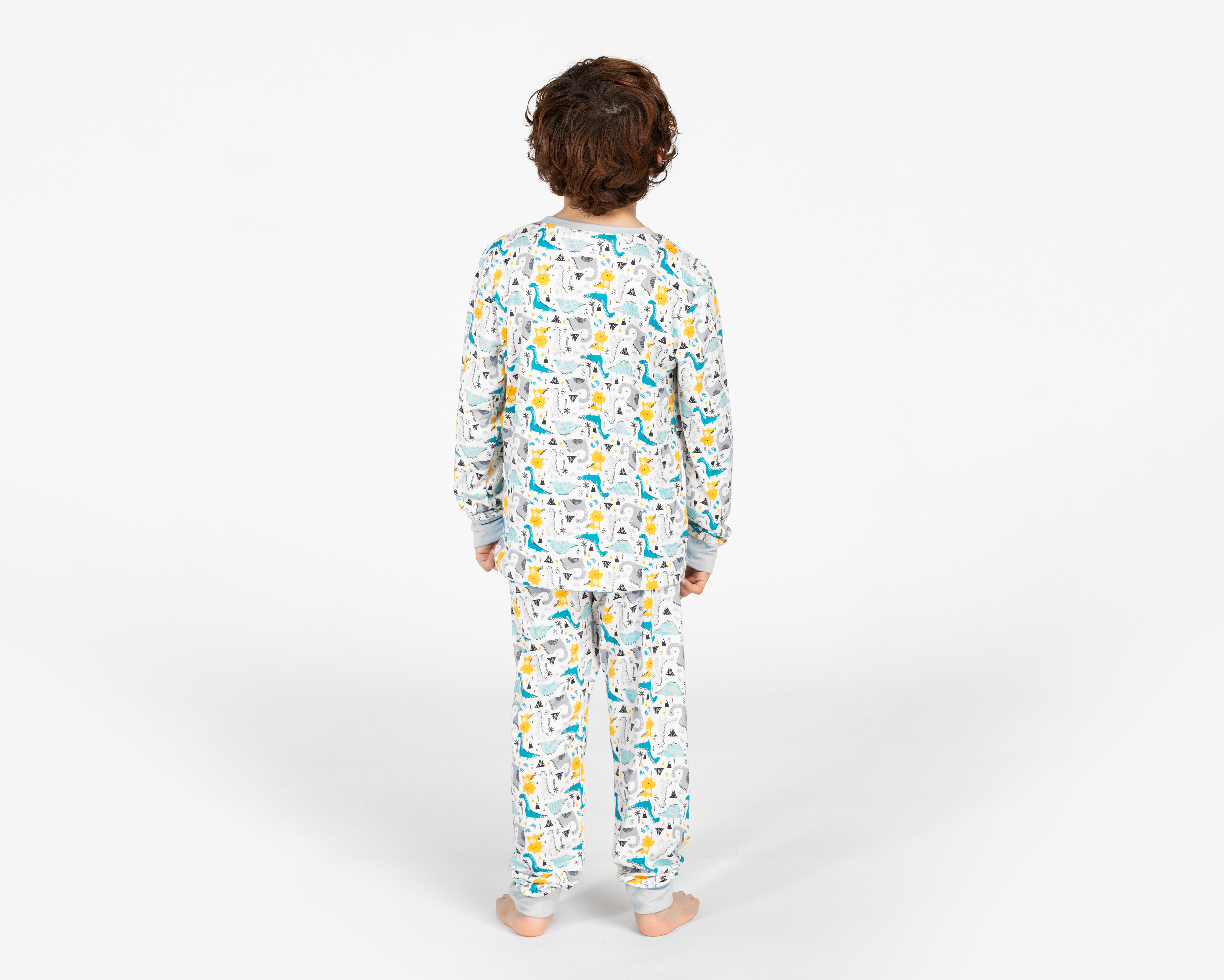 Foto 4 pulgar | Foto 3 | Pijama Refill Print de Dinosaurios para Niño