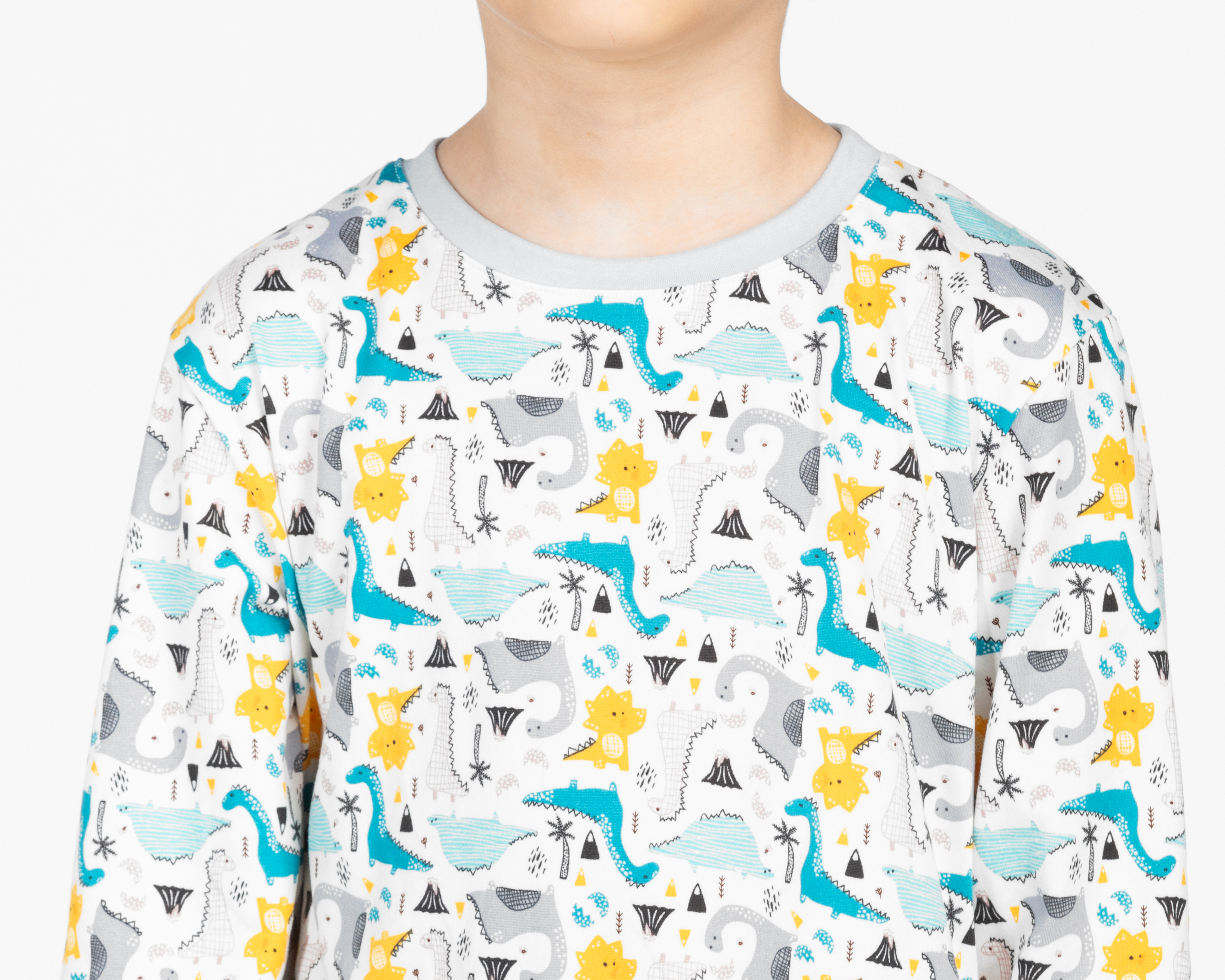 Foto 5 pulgar | Foto 4 | Pijama Refill Print de Dinosaurios para Niño