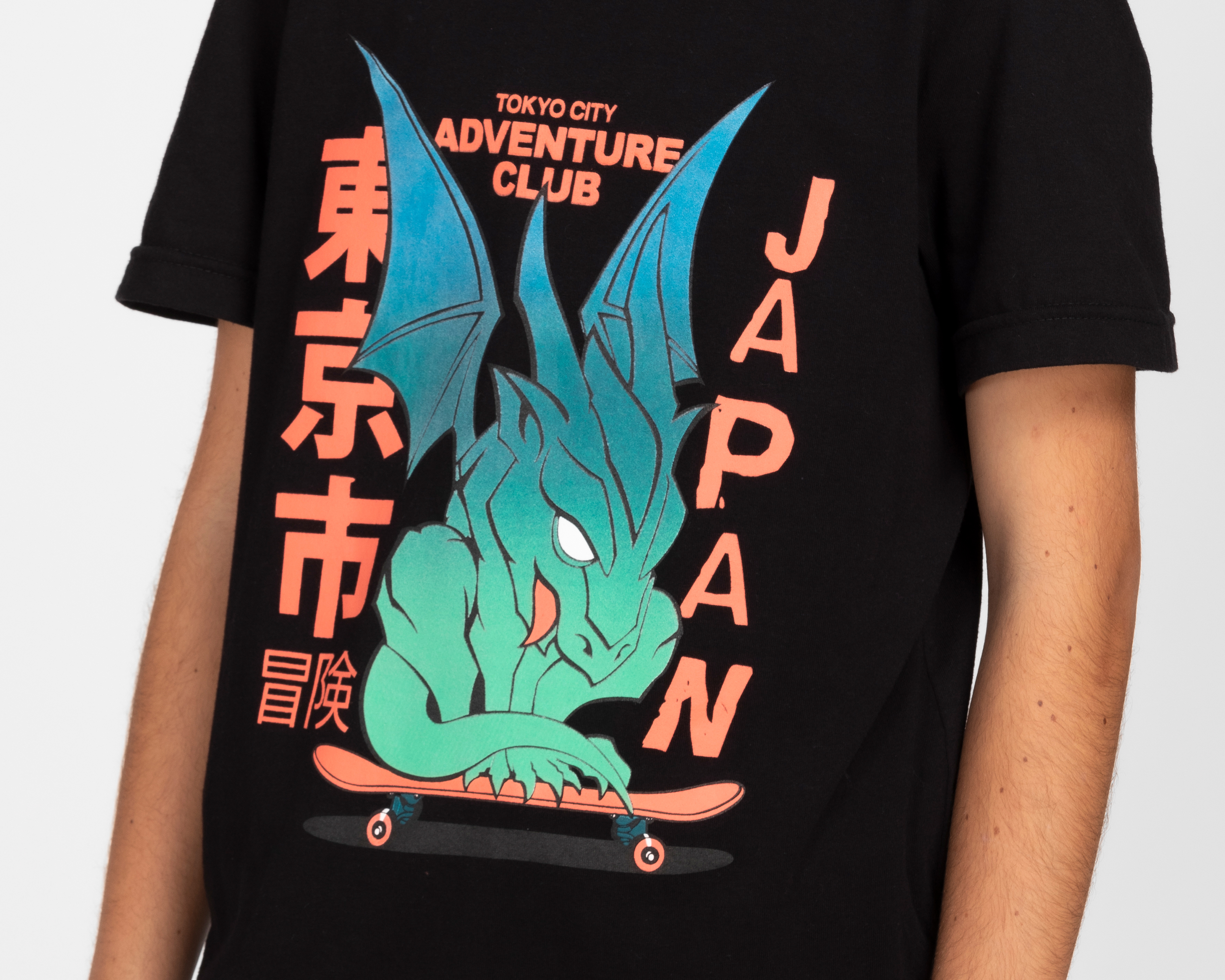 Foto 4 pulgar | Foto 3 | Playera Neo*City Manga Corta Estampada para Niño