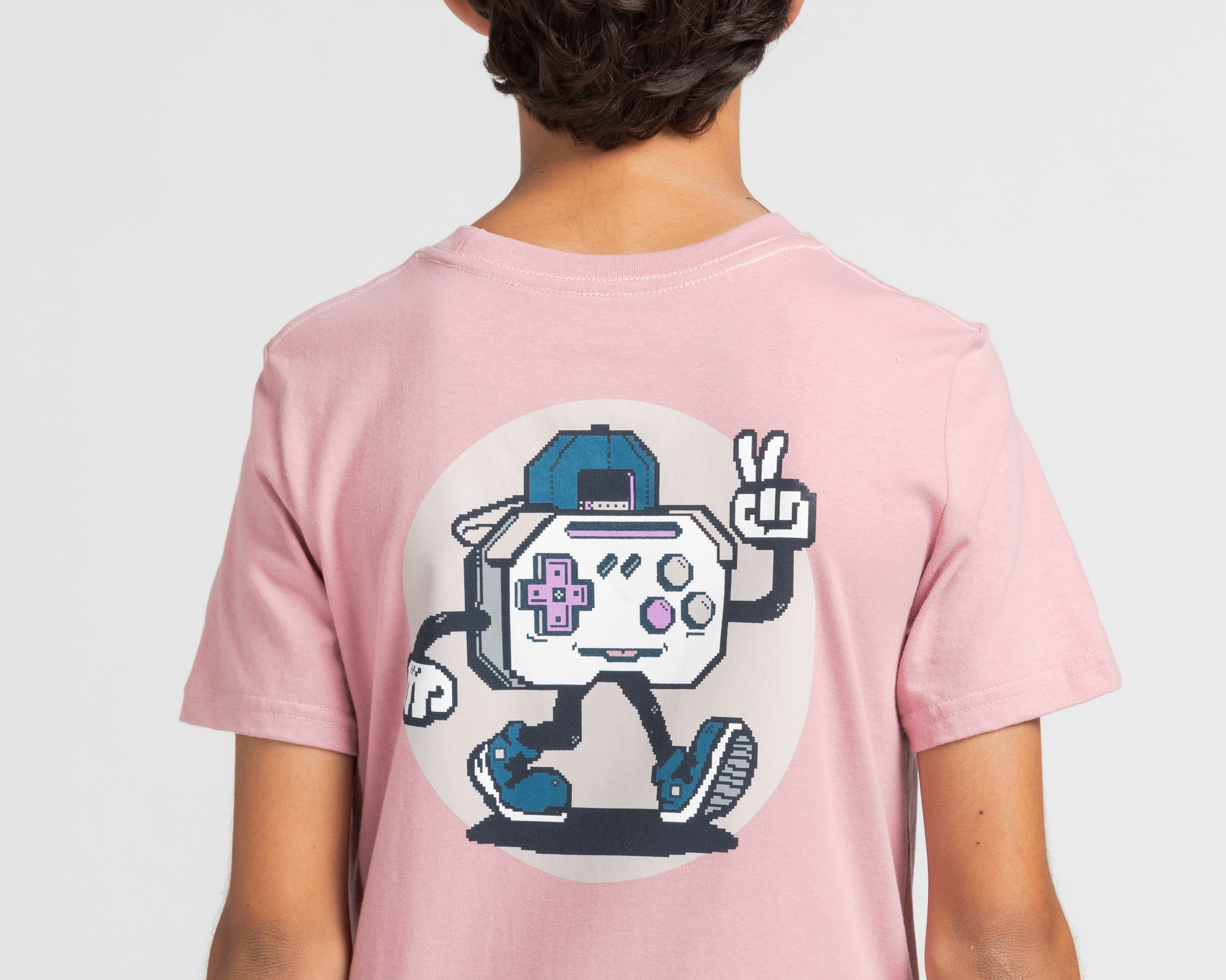 Foto 5 pulgar | Foto 4 | Playera Neo*City Manga Corta Estampada para Niño