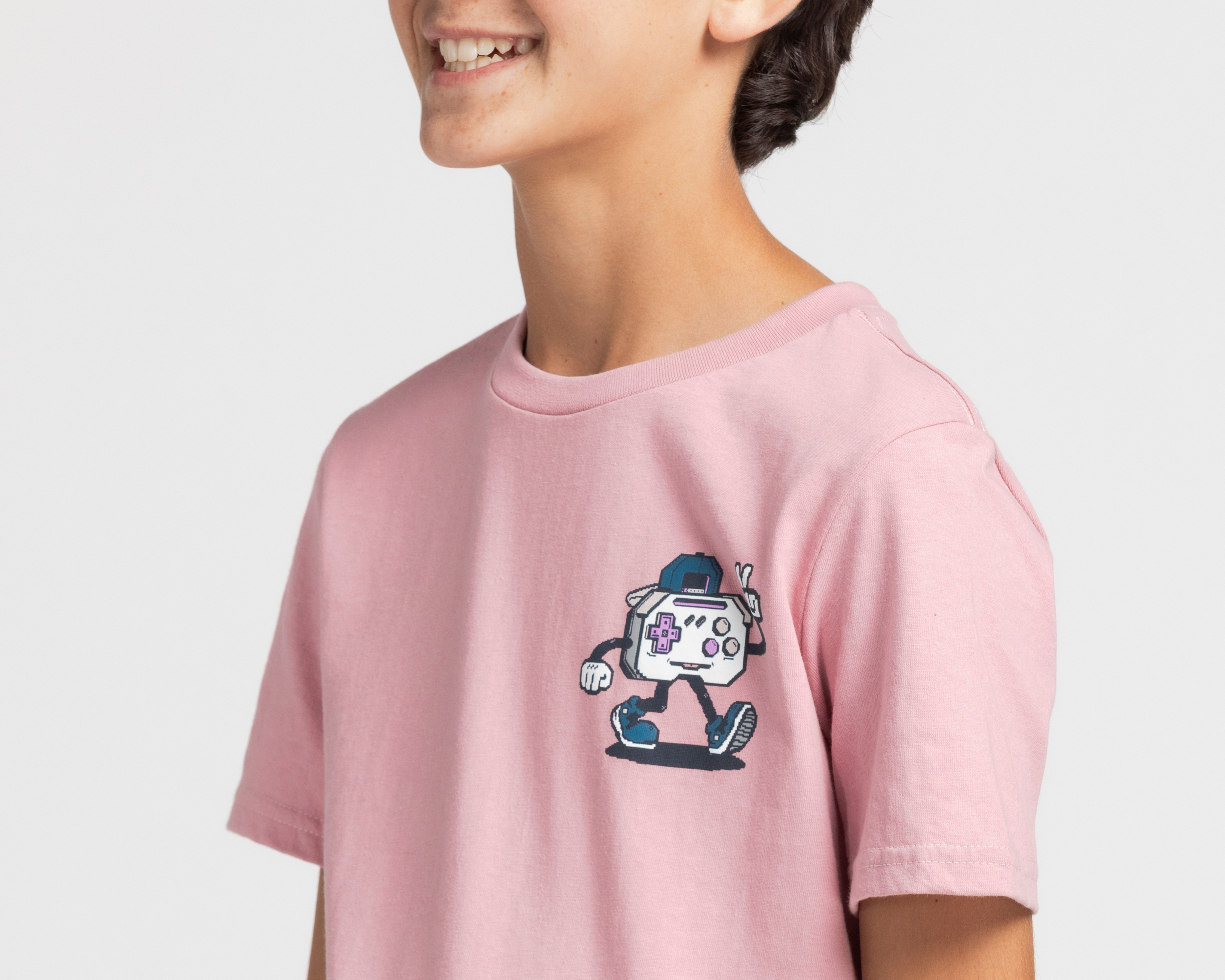 Foto 6 pulgar | Foto 5 | Playera Neo*City Manga Corta Estampada para Niño