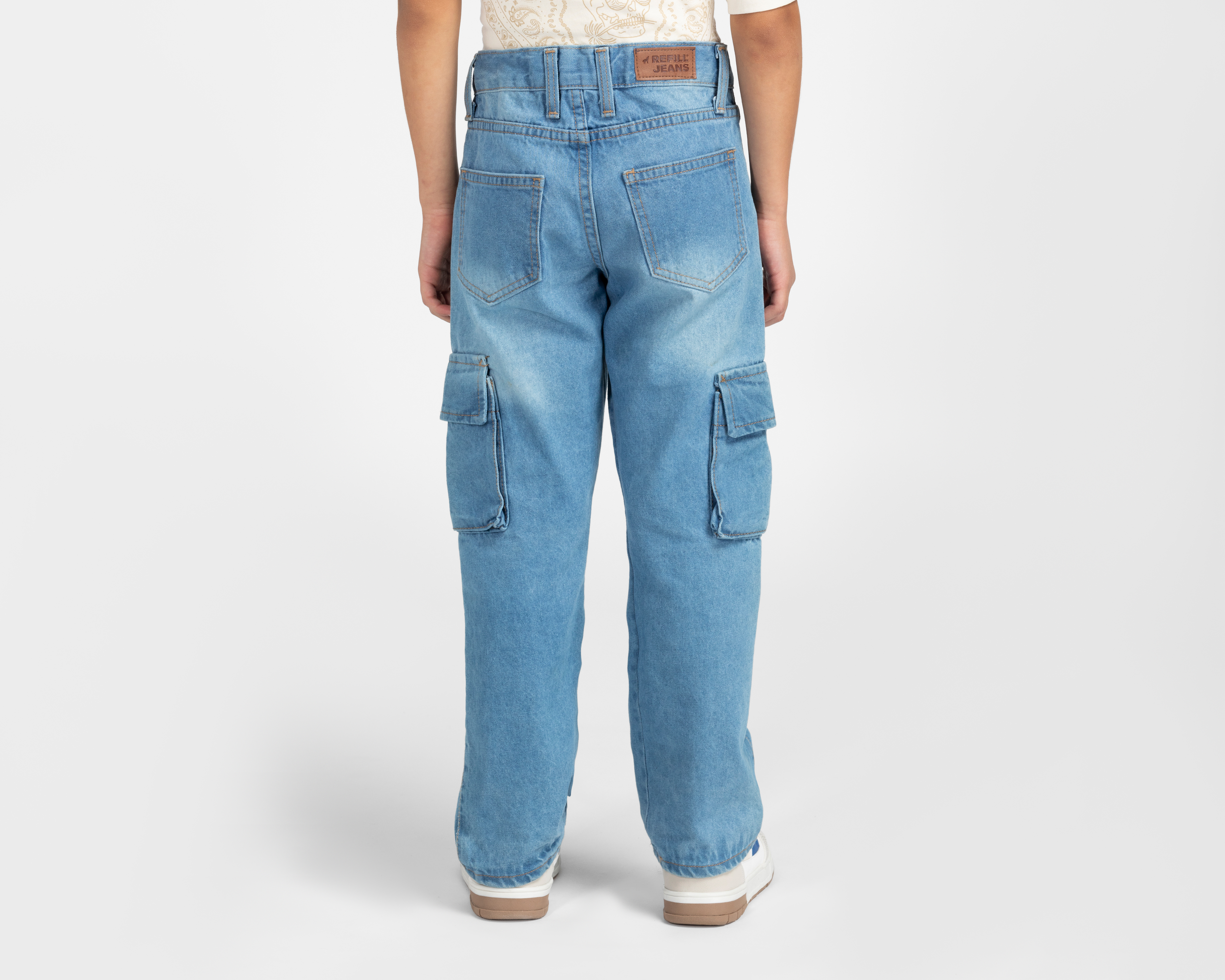 Foto 4 pulgar | Foto 3 | Pantalón Refill Recto para Niño