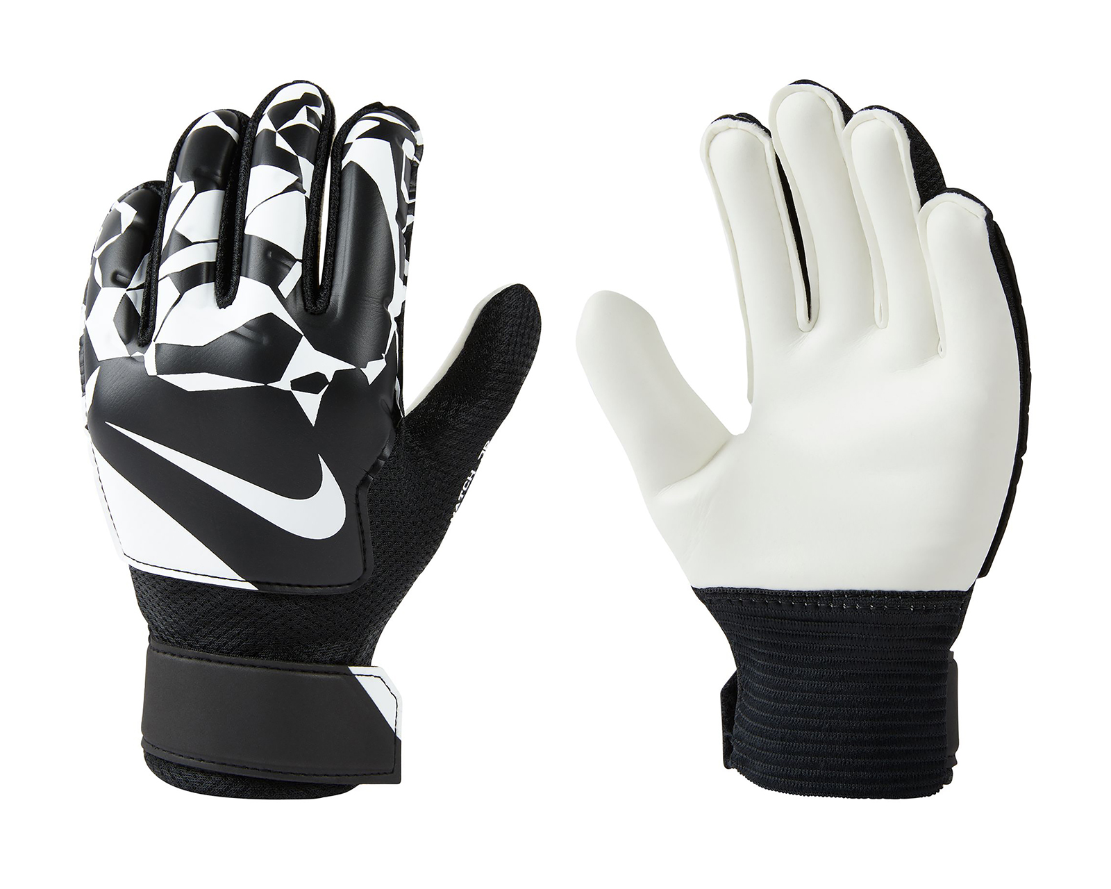 Foto 1 | Foto 1 | Guantes de Portero para Futbol Nike Match Jr. Negros Correa Ajustable