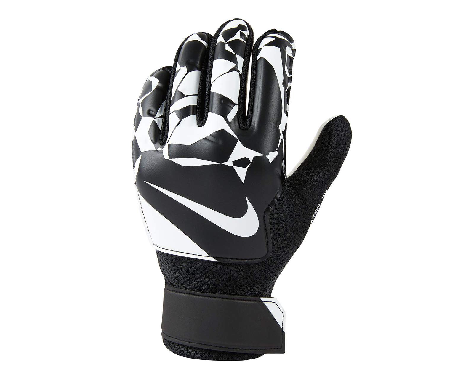 Foto 3 | Foto 3 | Guantes de Portero para Futbol Nike Match Jr. Negros Correa Ajustable