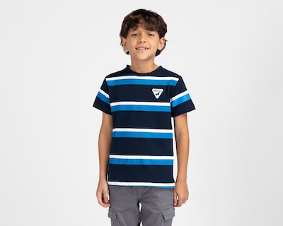 Foto 1 | Foto 1 | Playera de Cuello Redondo Azul Refill para Niño