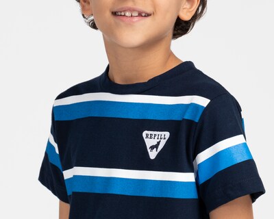 Foto 4 | Foto 4 | Playera de Cuello Redondo Azul Refill para Niño
