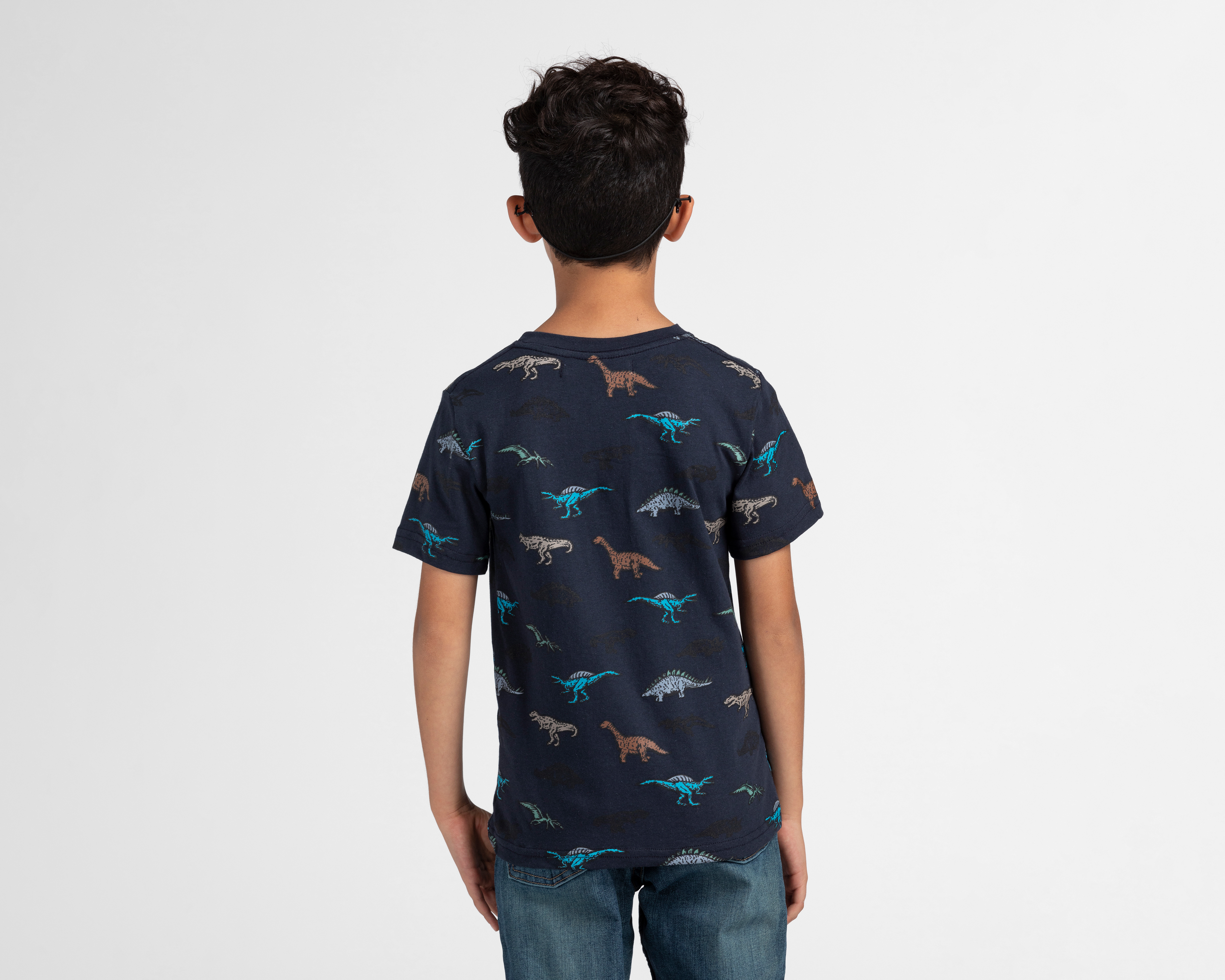 Foto 2 | Foto 2 | Playera Refill Manga Corta de Dinosaurios para Niño