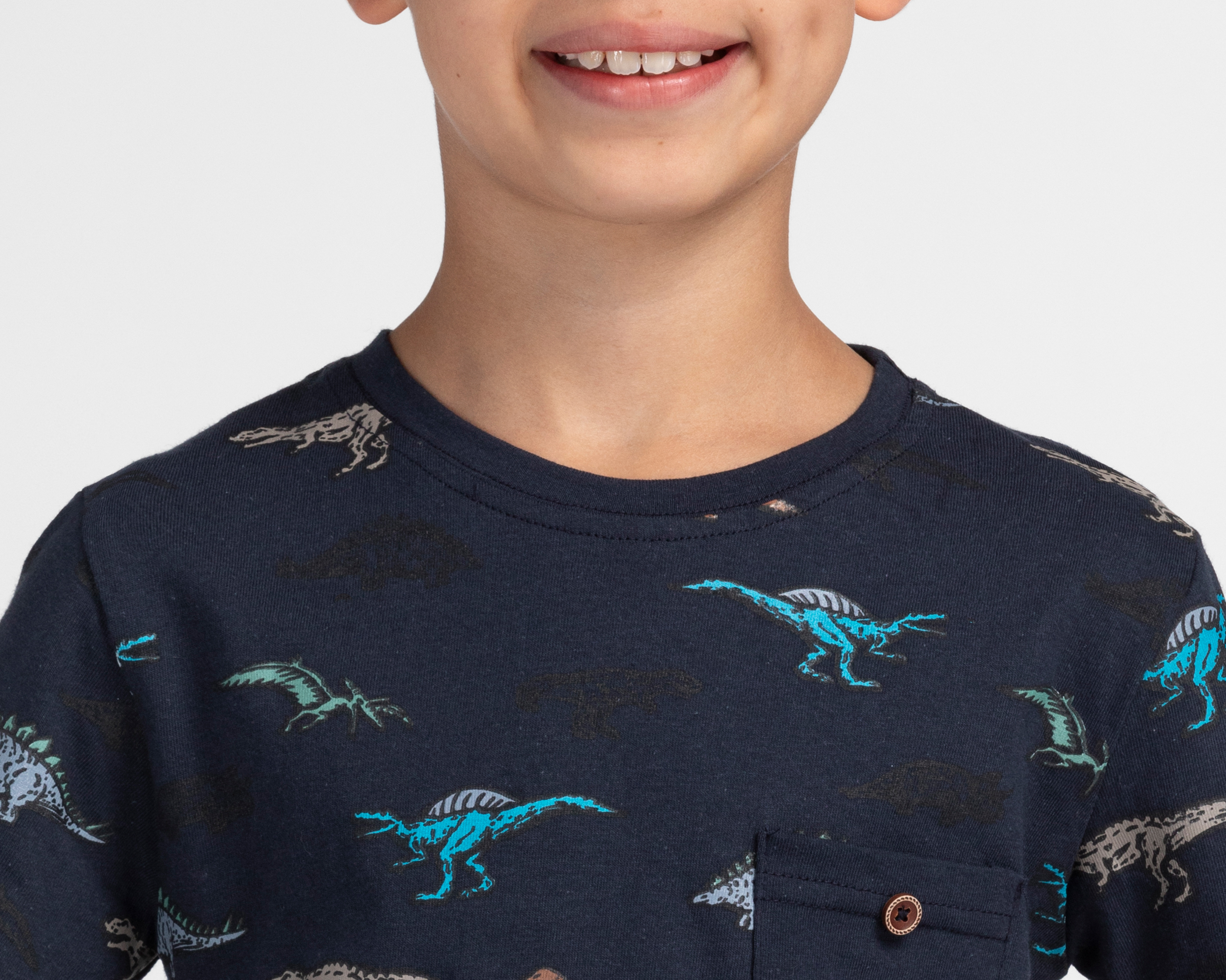 Foto 4 | Foto 4 | Playera Refill Manga Corta de Dinosaurios para Niño