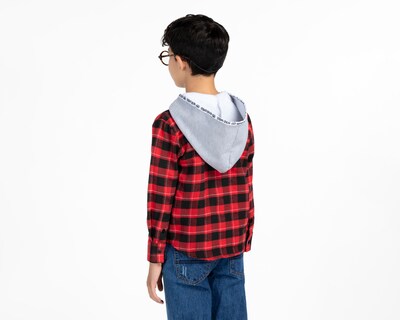 Foto 2 | Foto 2 | Camisa Eckó Unltd. Manga Larga a Cuadros para Niño