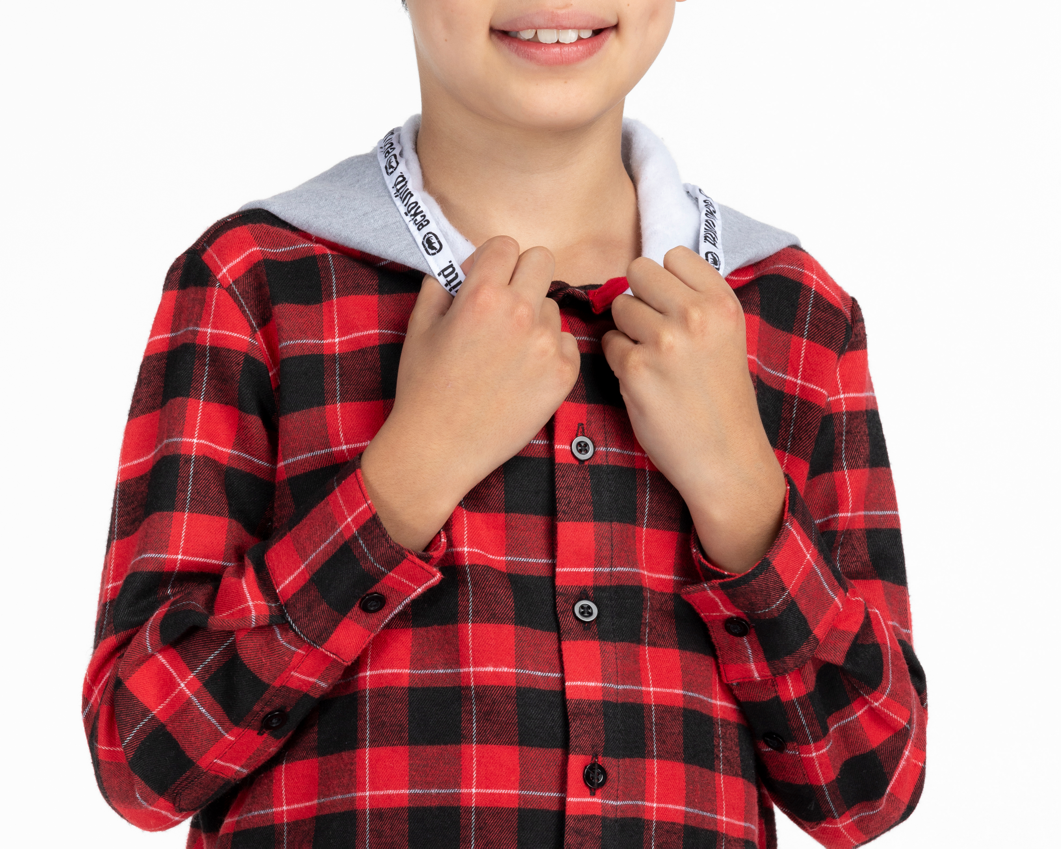 Foto 4 | Foto 4 | Camisa Eckó Unltd. Manga Larga a Cuadros para Niño