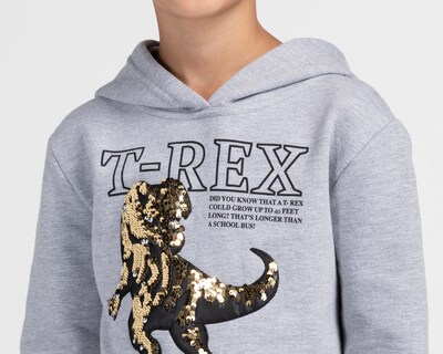 Foto 4 | Foto 4 | Sudadera con Gorro Refill T-Rex para Niño