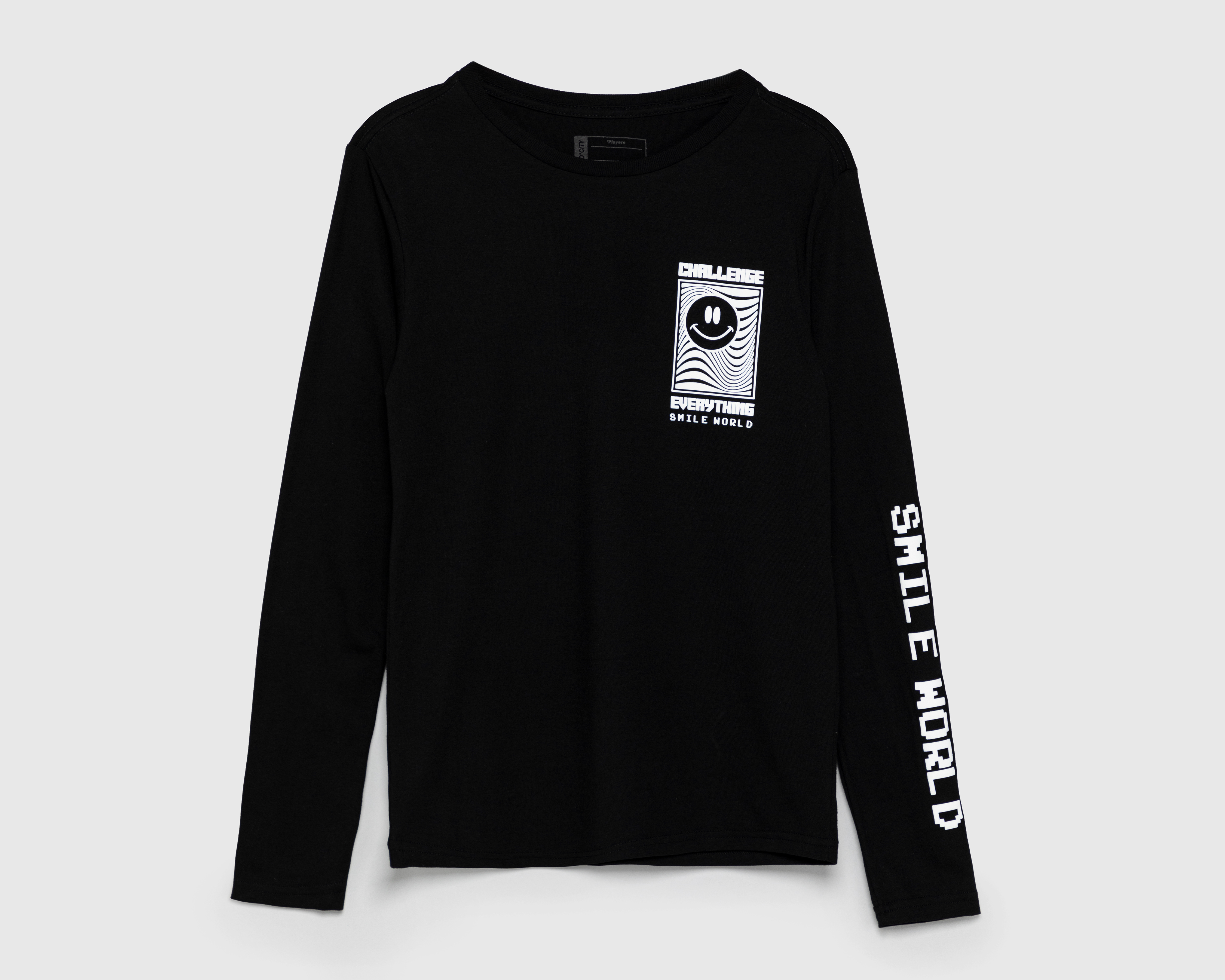 Foto 2 pulgar | Foto 1 | Playera Neo*City Manga Larga Estampada para Niño