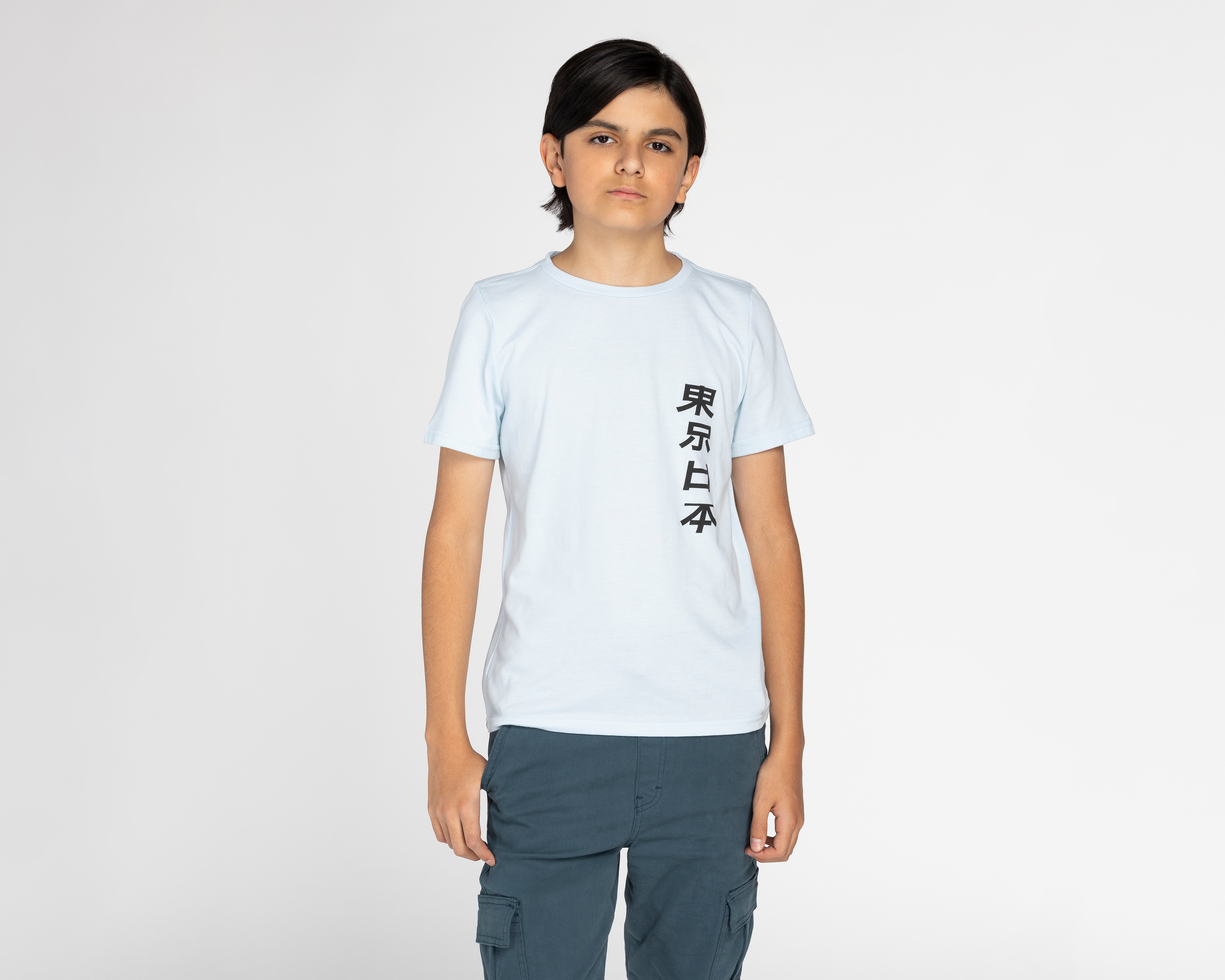 Foto 2 pulgar | Foto 1 | Playera Neo*City Manga Corta Estampada para Niño