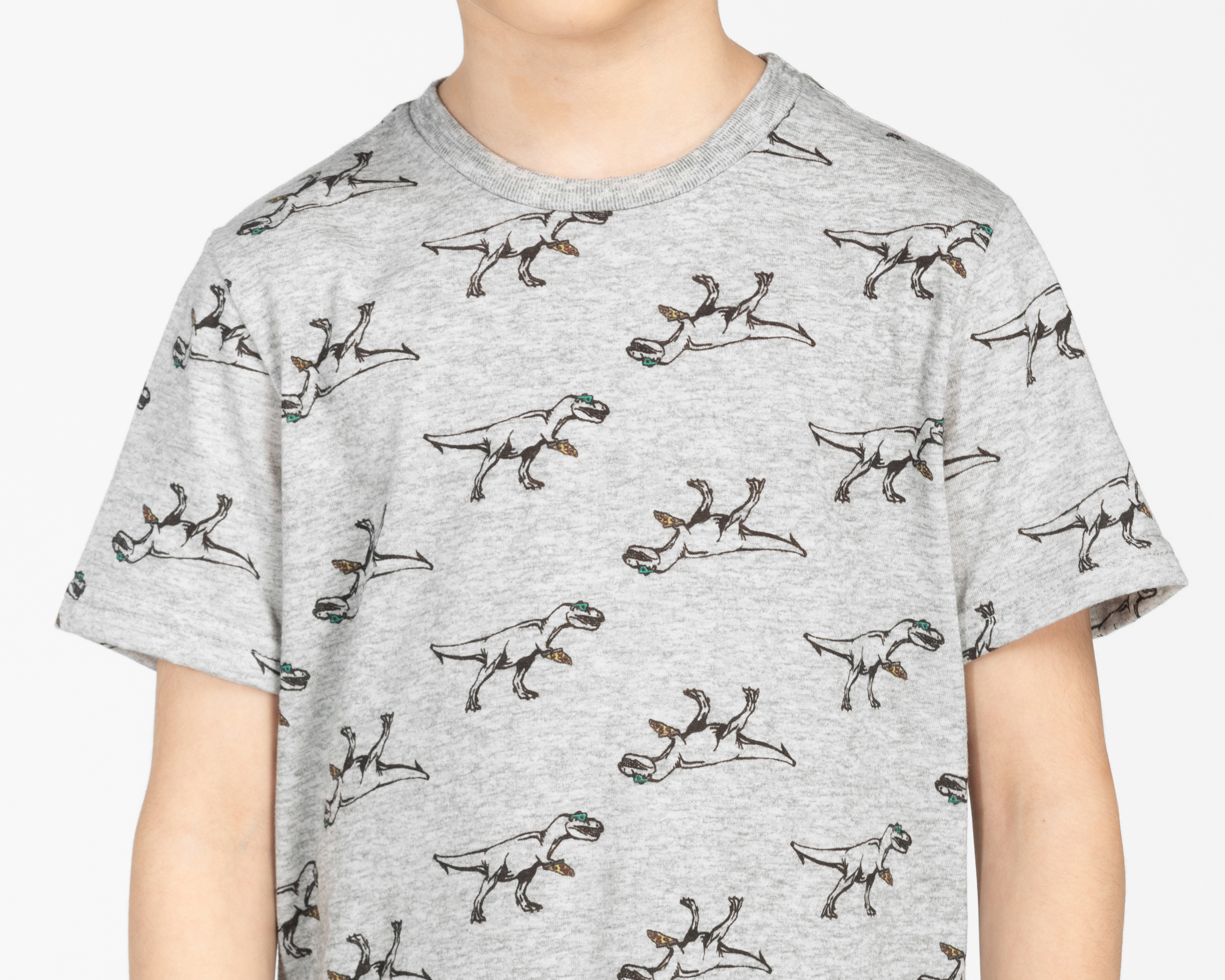 Foto 5 pulgar | Foto 4 | Playera Refill Manga Corta con Print de Dinosaurios para Niño