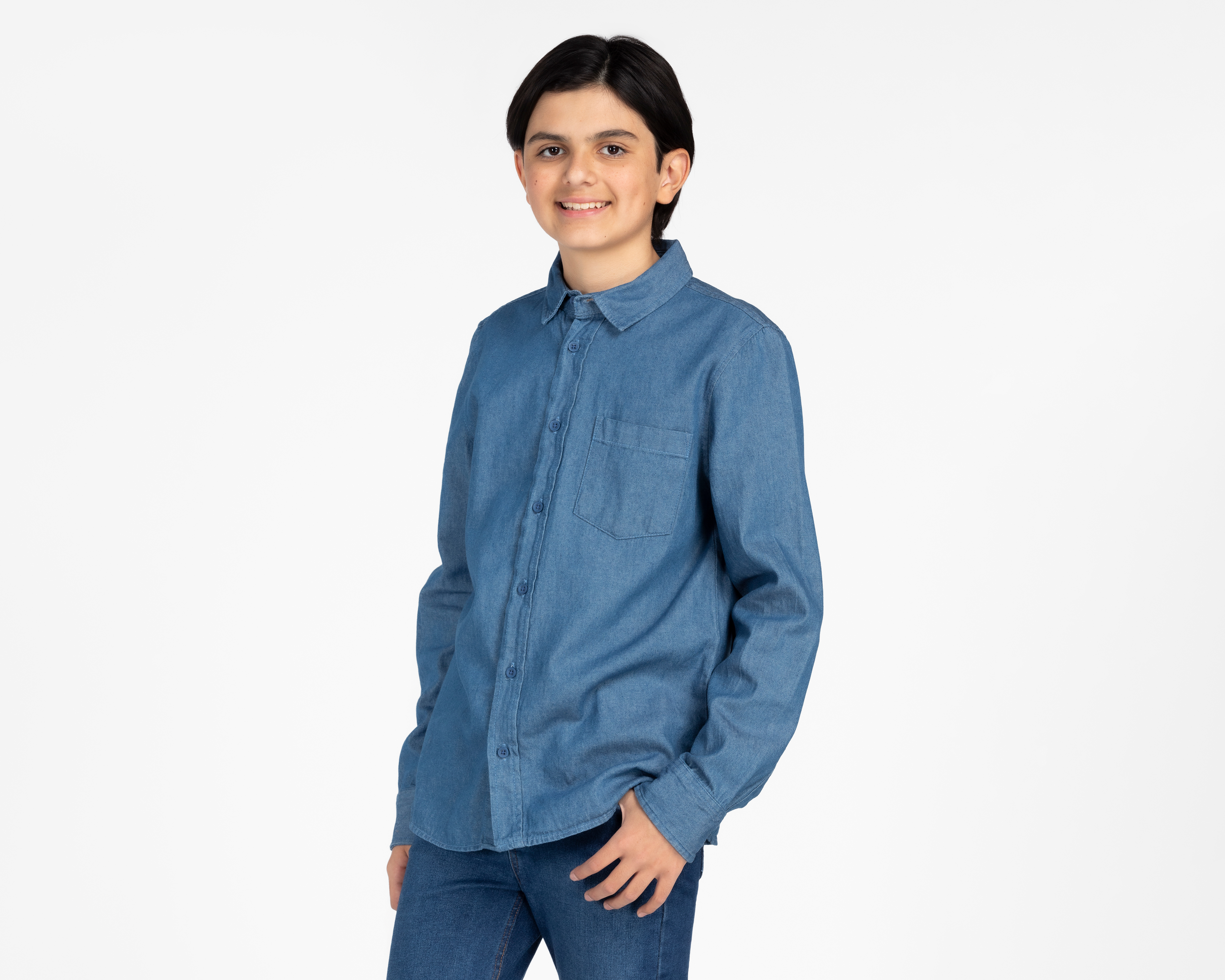 Camisa Refill Manga Larga para Niño