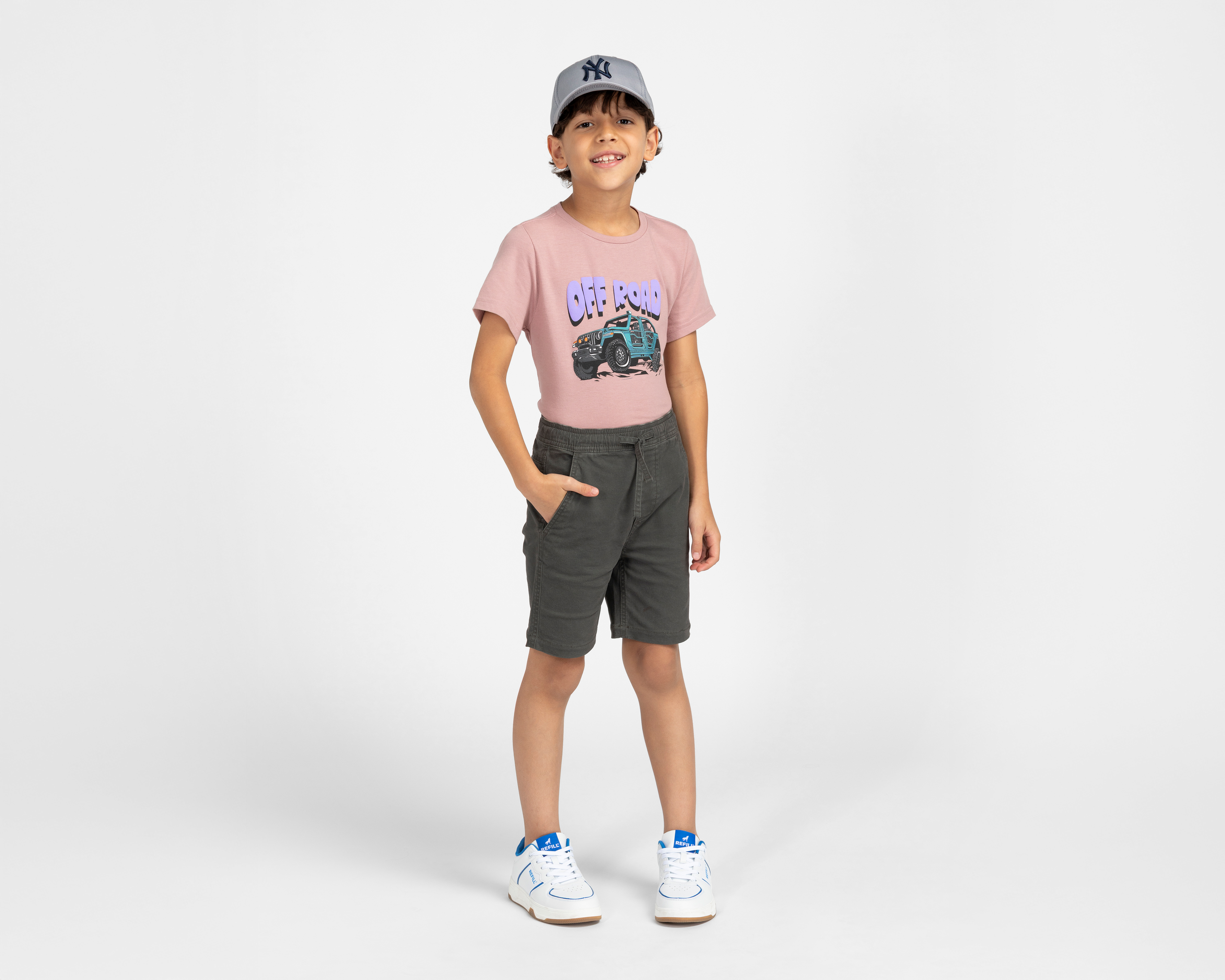 Foto 3 pulgar | Foto 2 | Short Refill para Niño