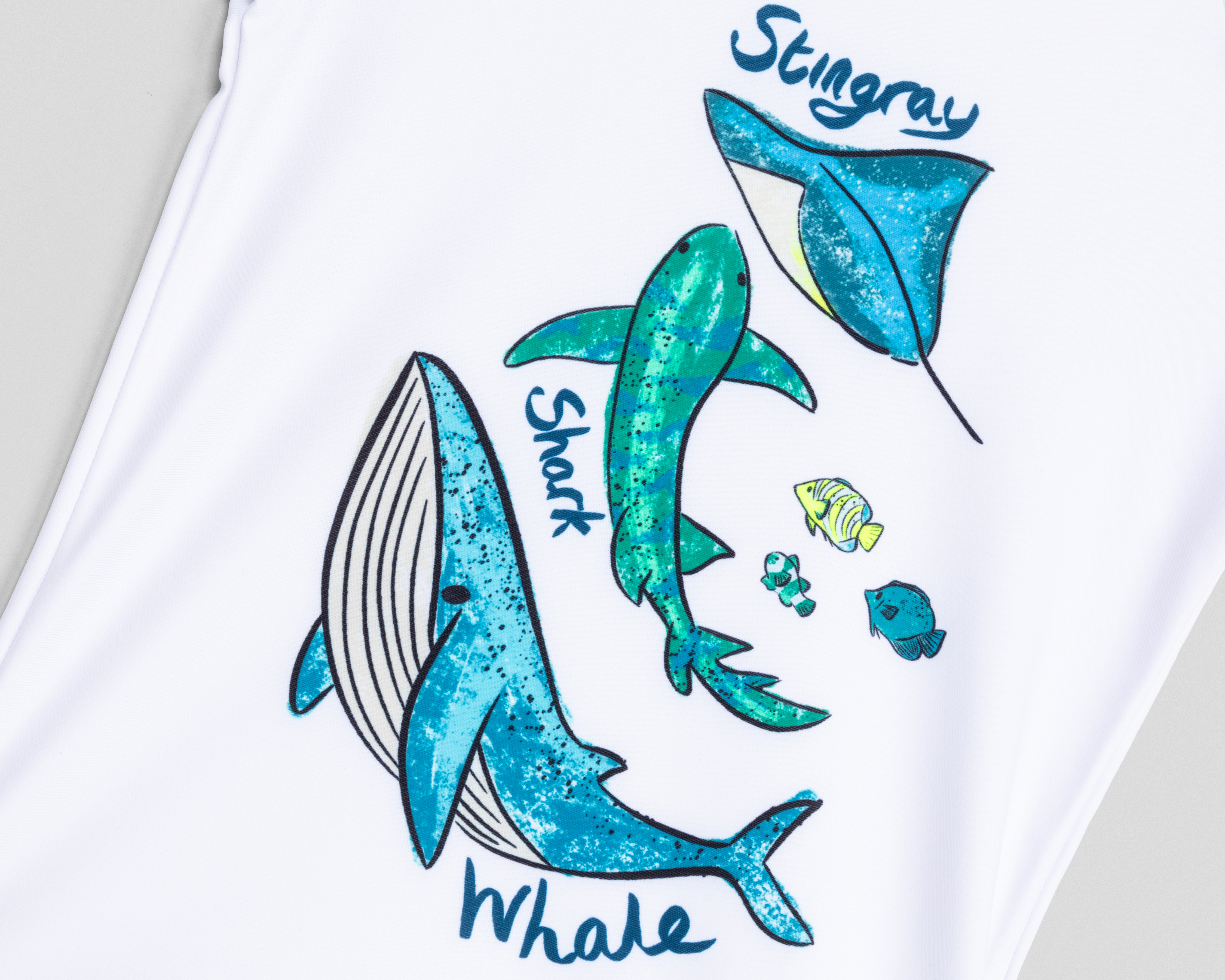 Foto 4 pulgar | Foto 3 | Traje de Baño Rio Beach Print de Tiburones para Niño 2 Piezas