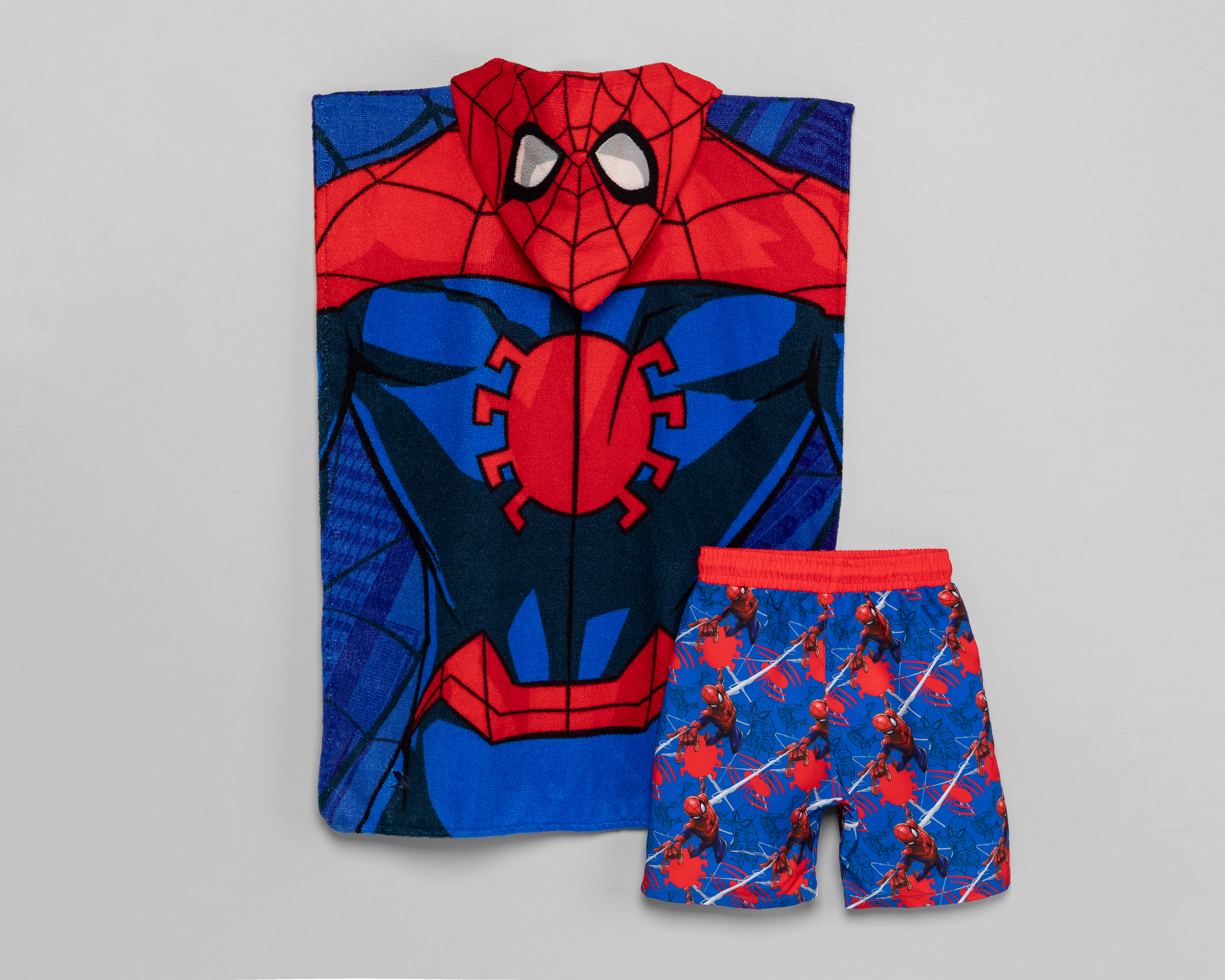 Foto 3 pulgar | Foto 2 | Traje de Baño y Toalla Spider-Man para Niño