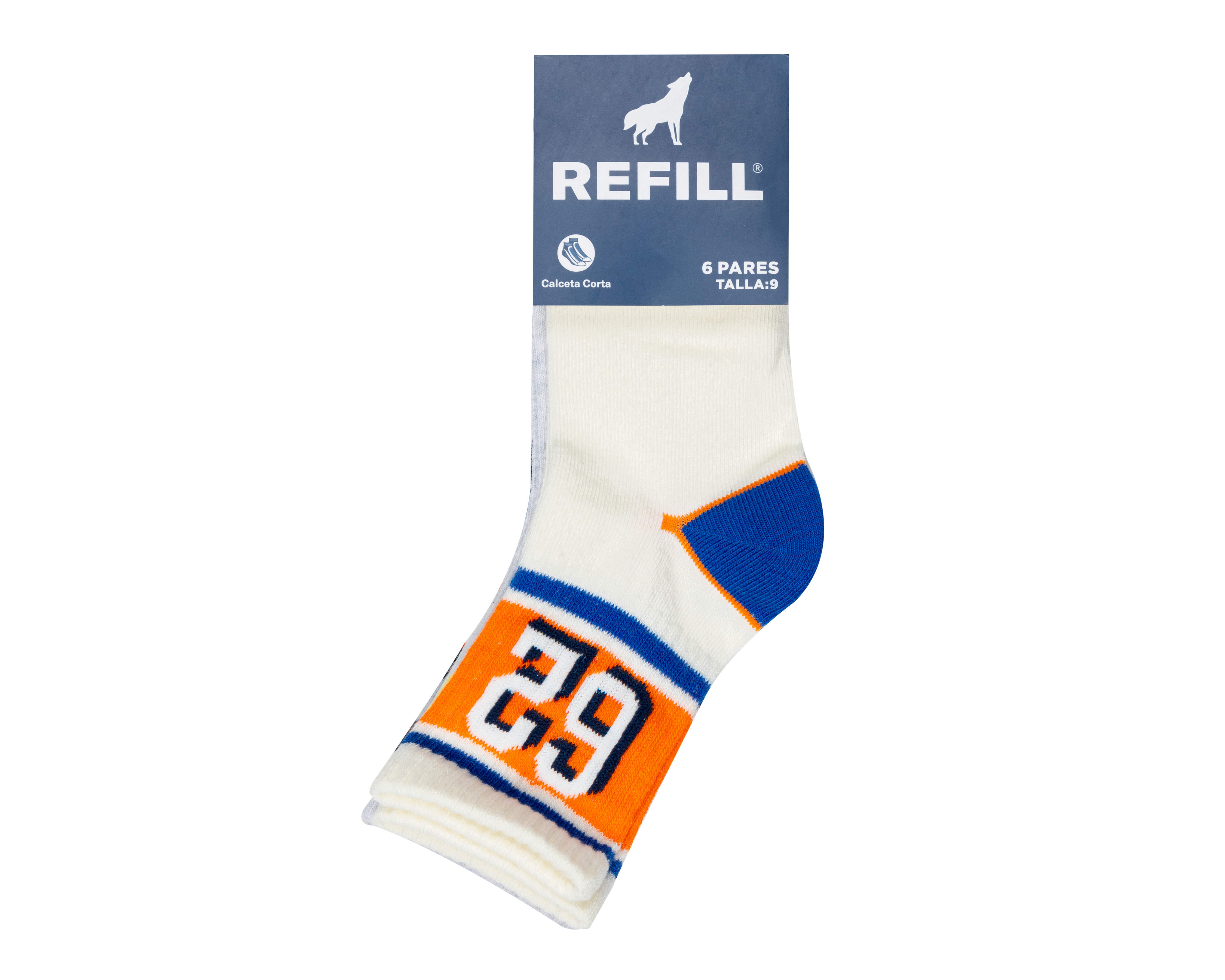 Foto 4 pulgar | Foto 3 | Calcetas Refill para Niño 6 Pares