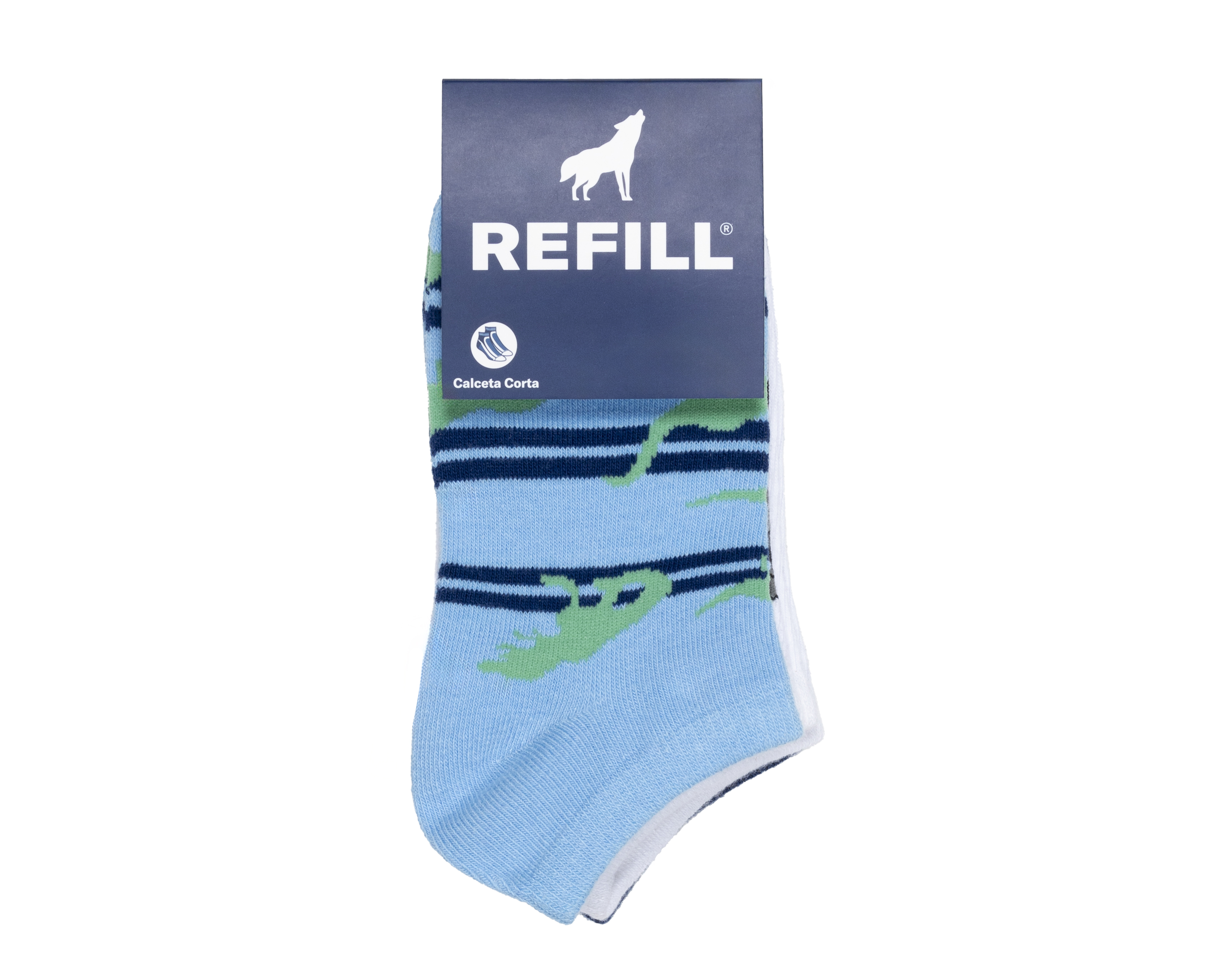 Foto 4 pulgar | Foto 3 | Calcetas Refill para Niño 6 Pares
