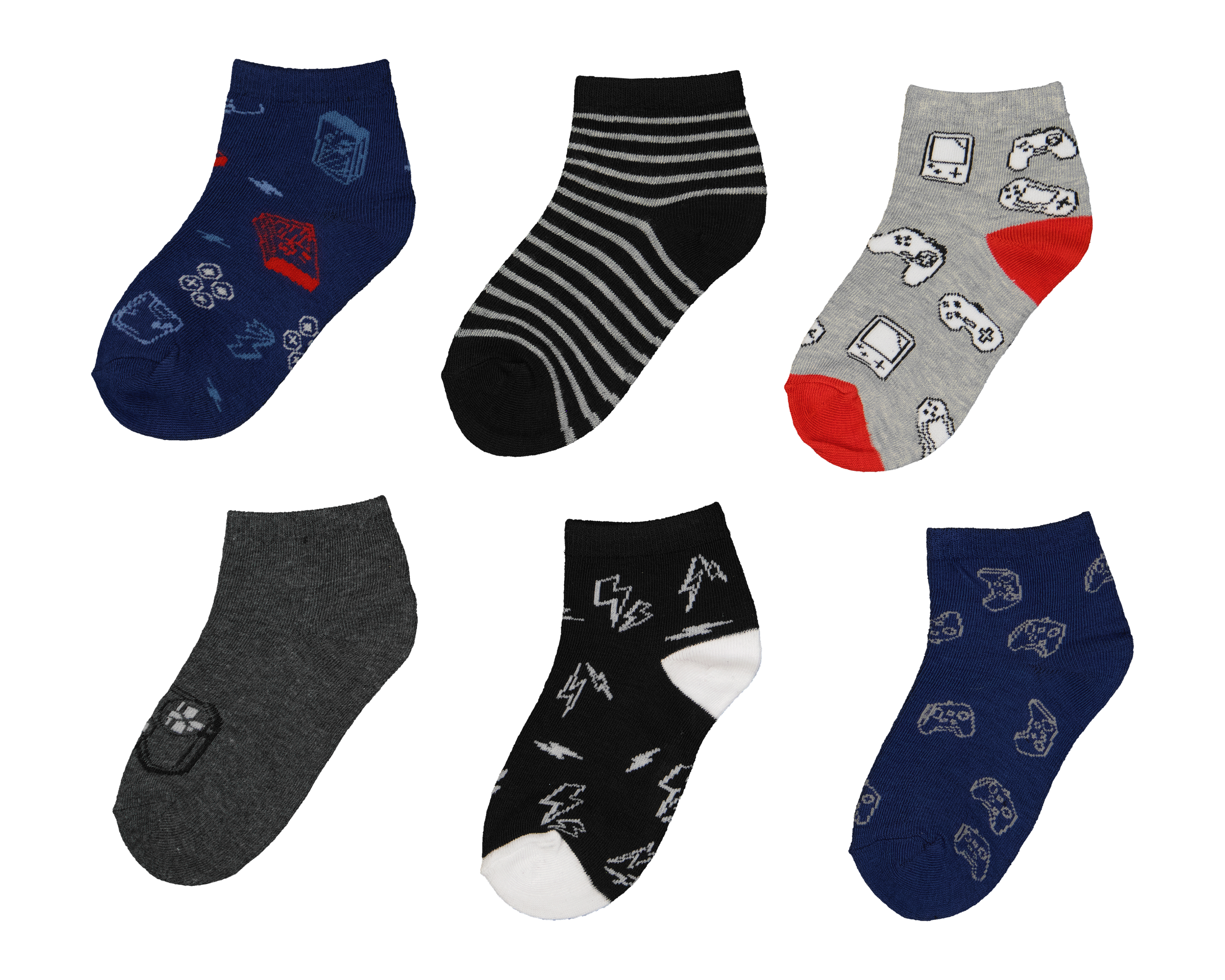 Foto 2 pulgar | Foto 1 | Calcetas Refill para Niño 6 Pares