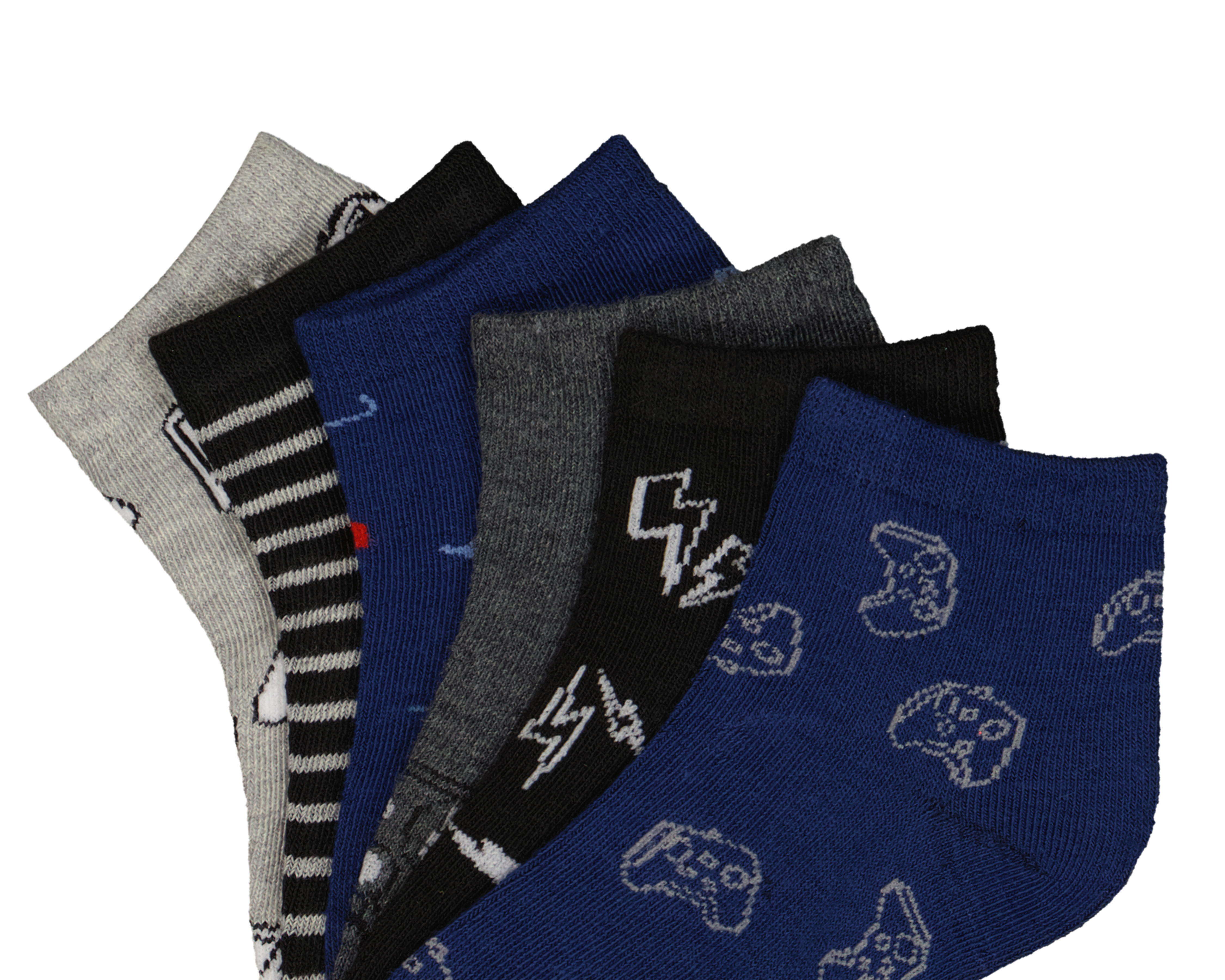 Foto 3 pulgar | Foto 2 | Calcetas Refill para Niño 6 Pares