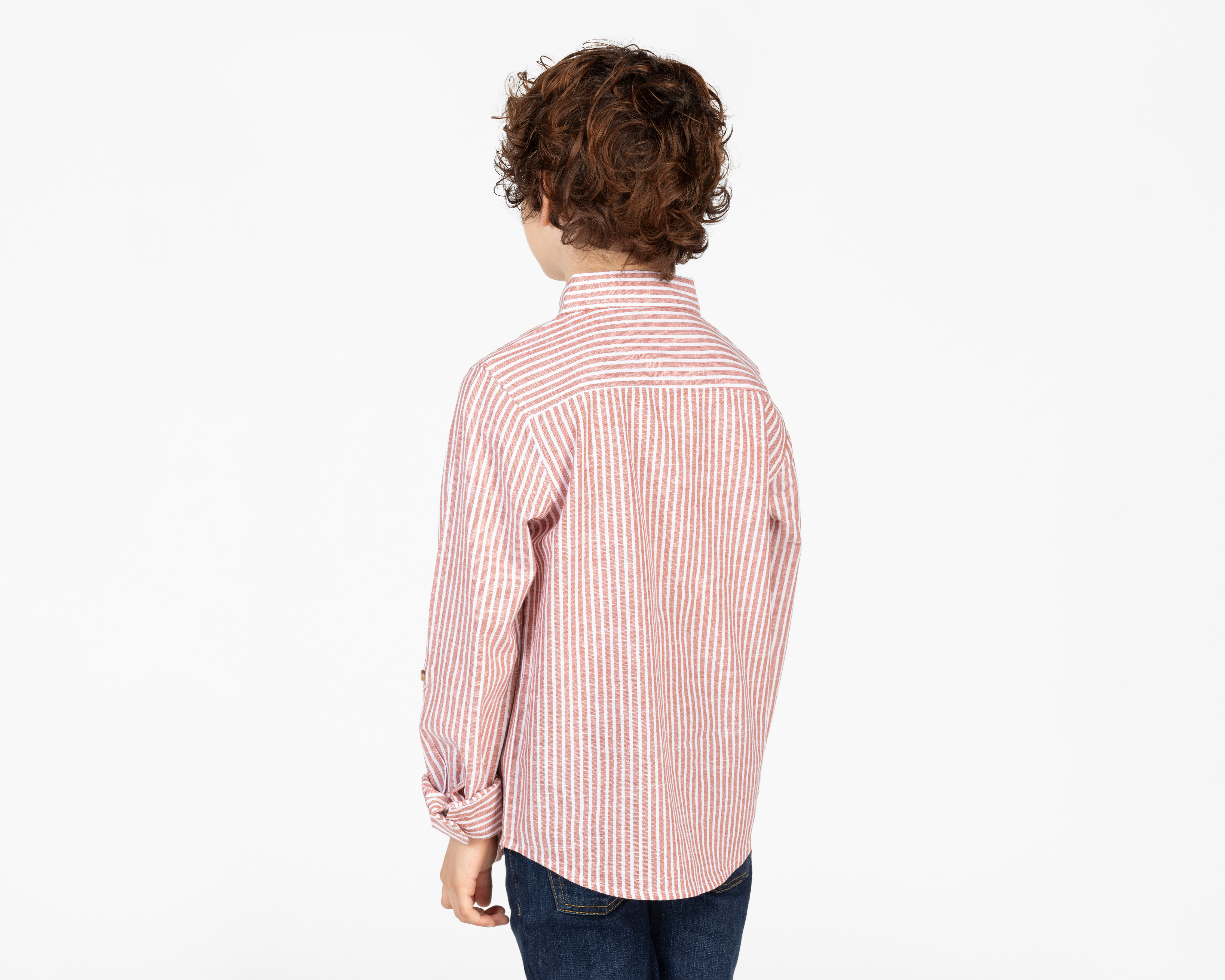 Foto 2 | Foto 2 | Camisa Refill Manga Larga a Rayas para Niño