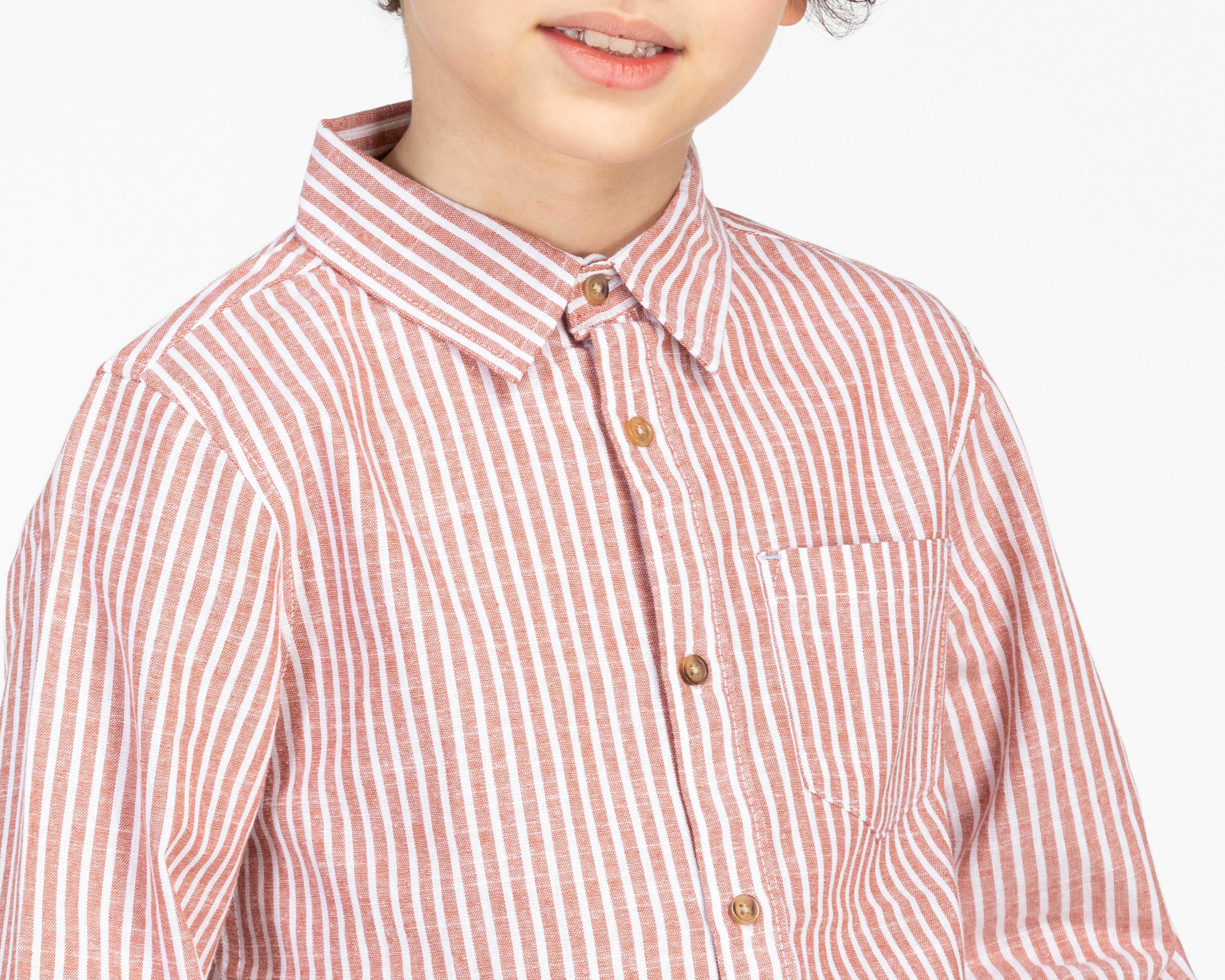 Foto 4 | Foto 4 | Camisa Refill Manga Larga a Rayas para Niño