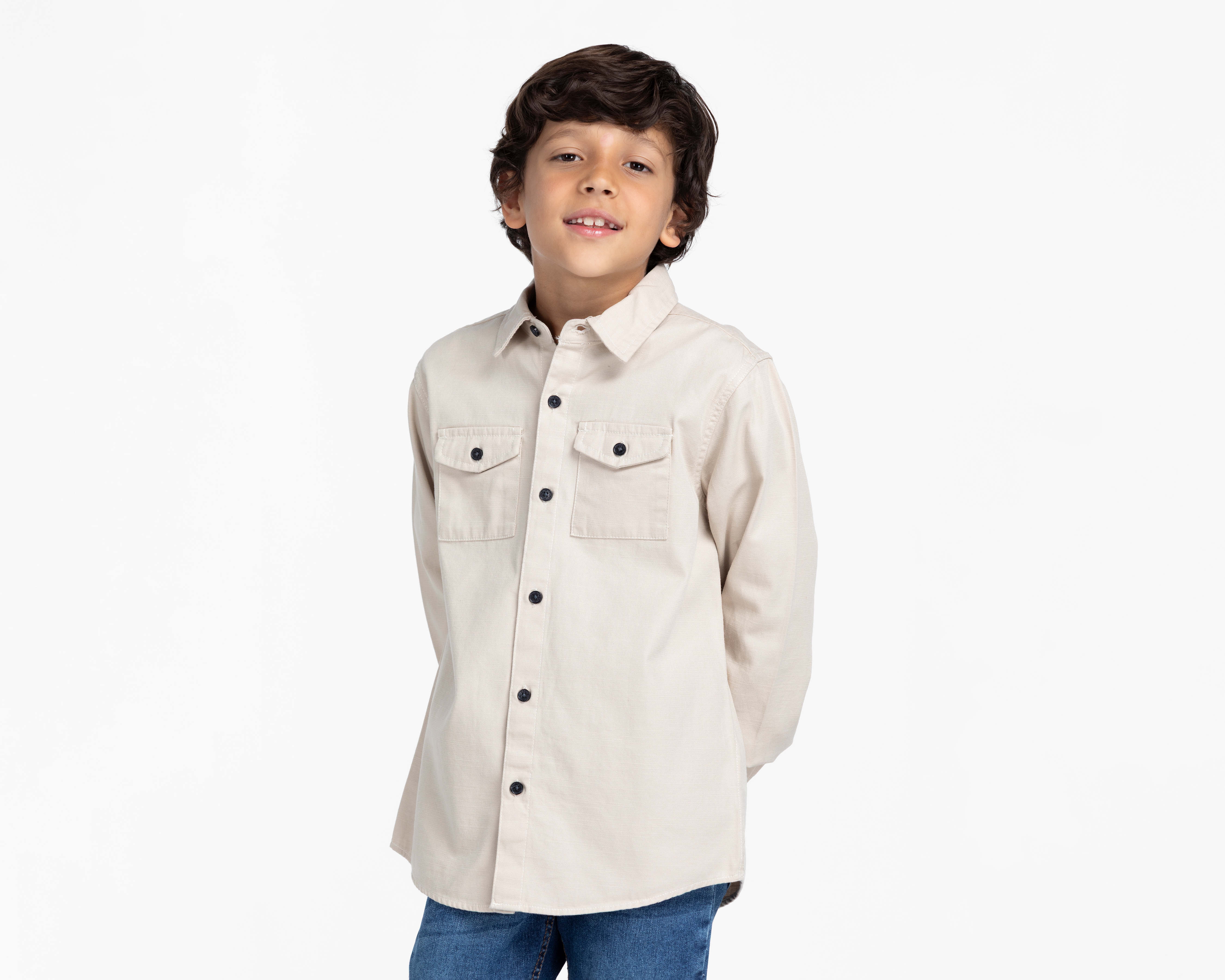 Sobrecamisa Manga Larga Neo*City para Niño