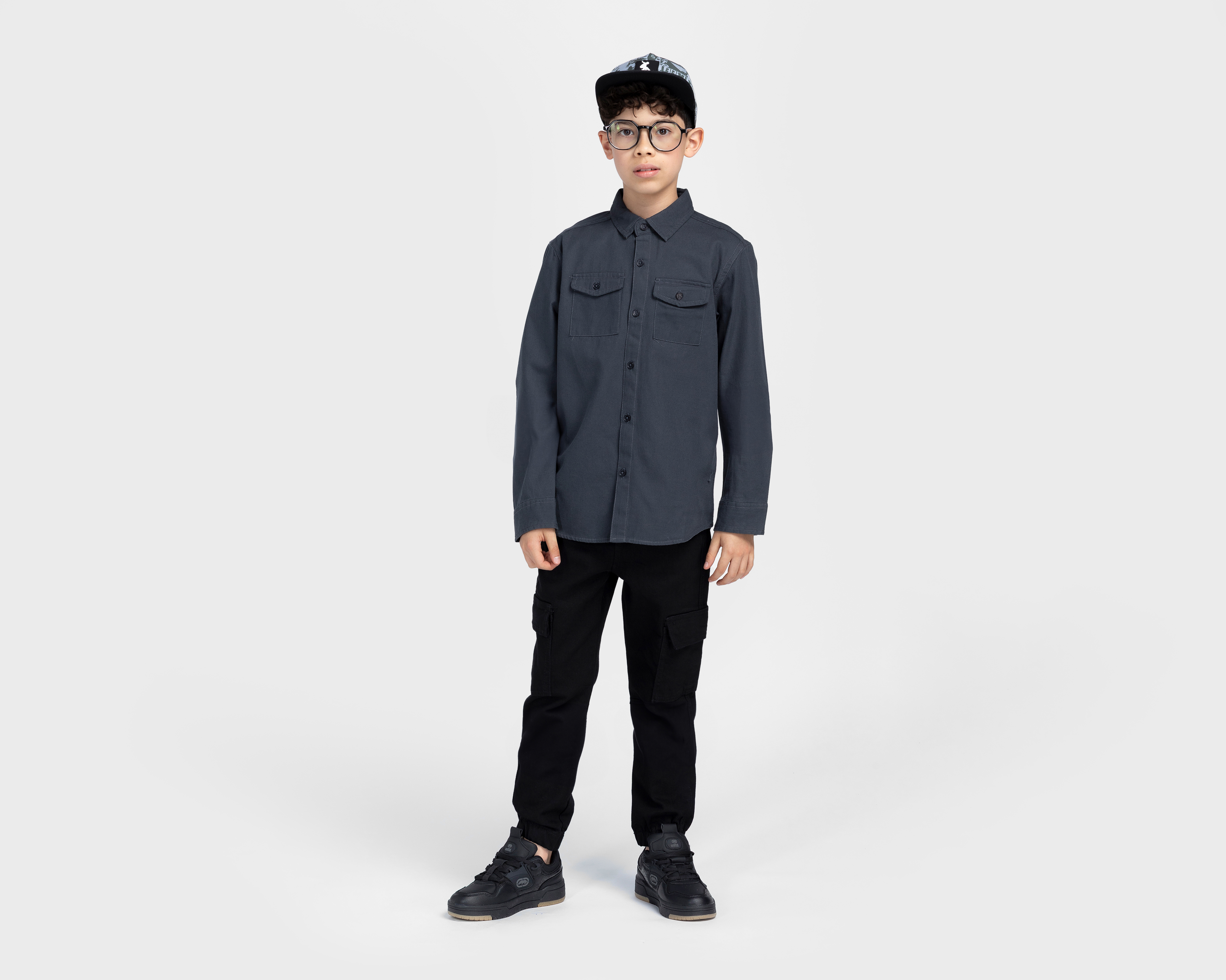 Foto 3 pulgar | Foto 2 | Camisa Manga Larga Neo*City para Niño