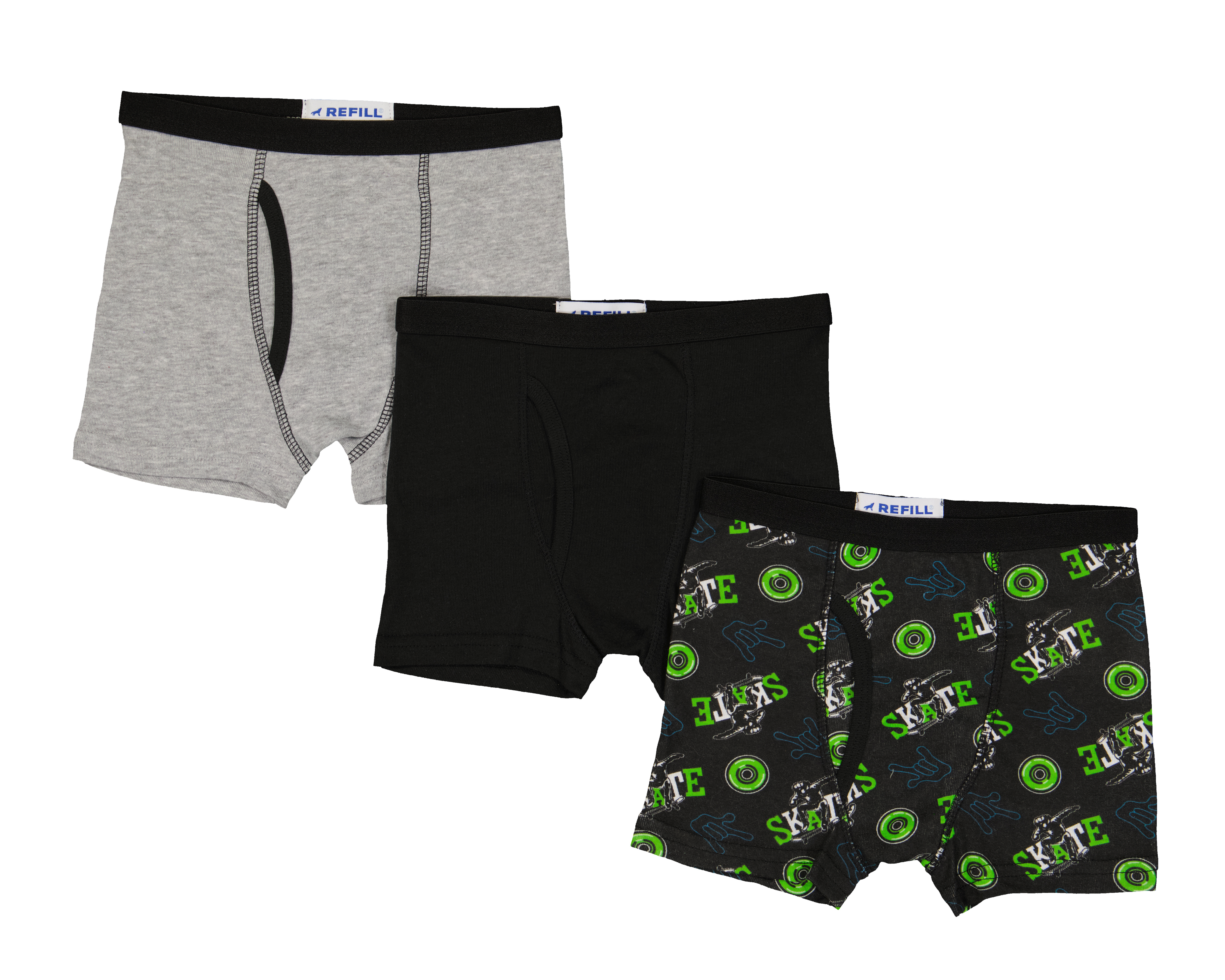 Foto 2 pulgar | Foto 1 | Bóxer Refill para Niño 3 Piezas