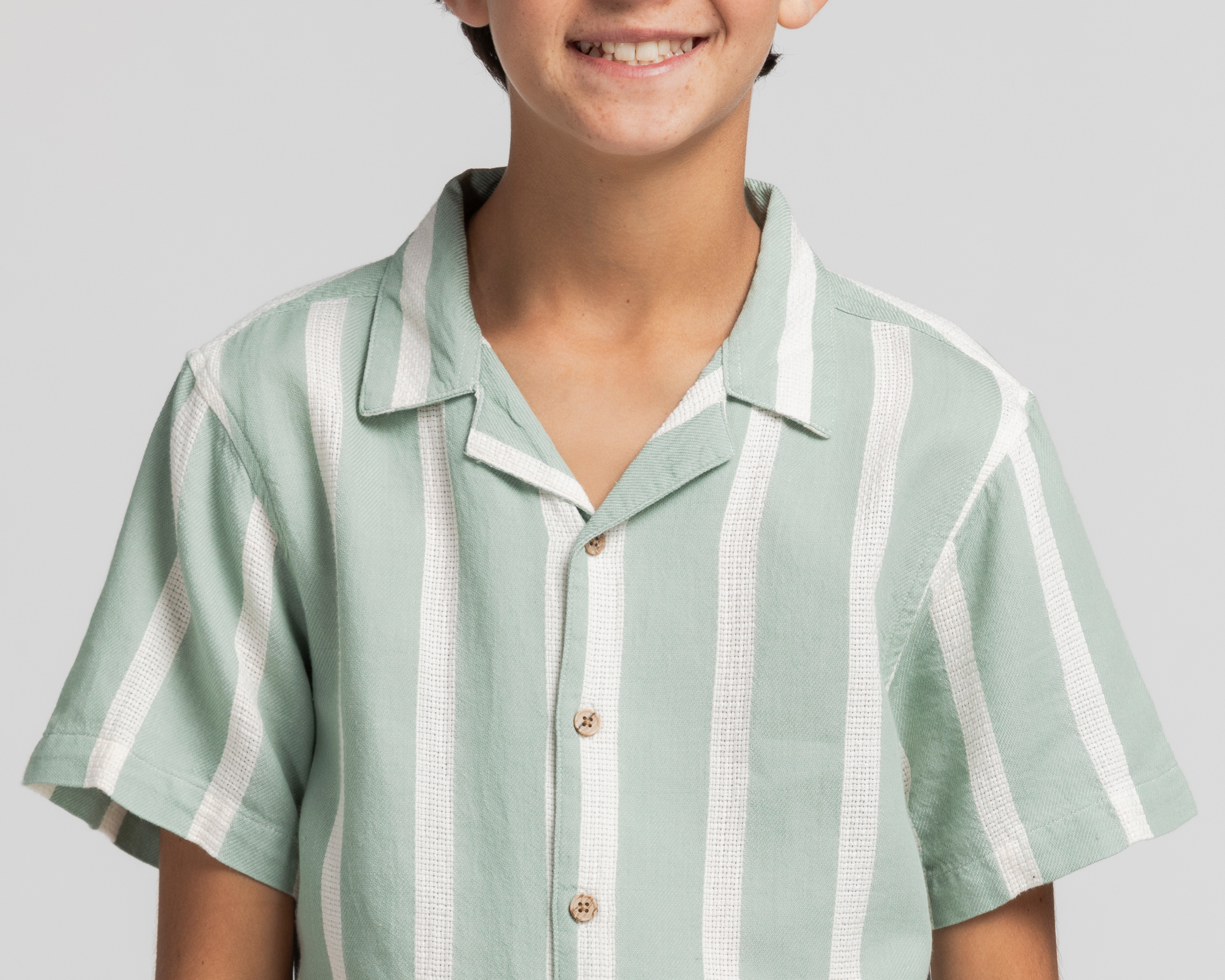 Foto 4 | Foto 4 | Camisa Refill Manga Corta a Rayas para Niño