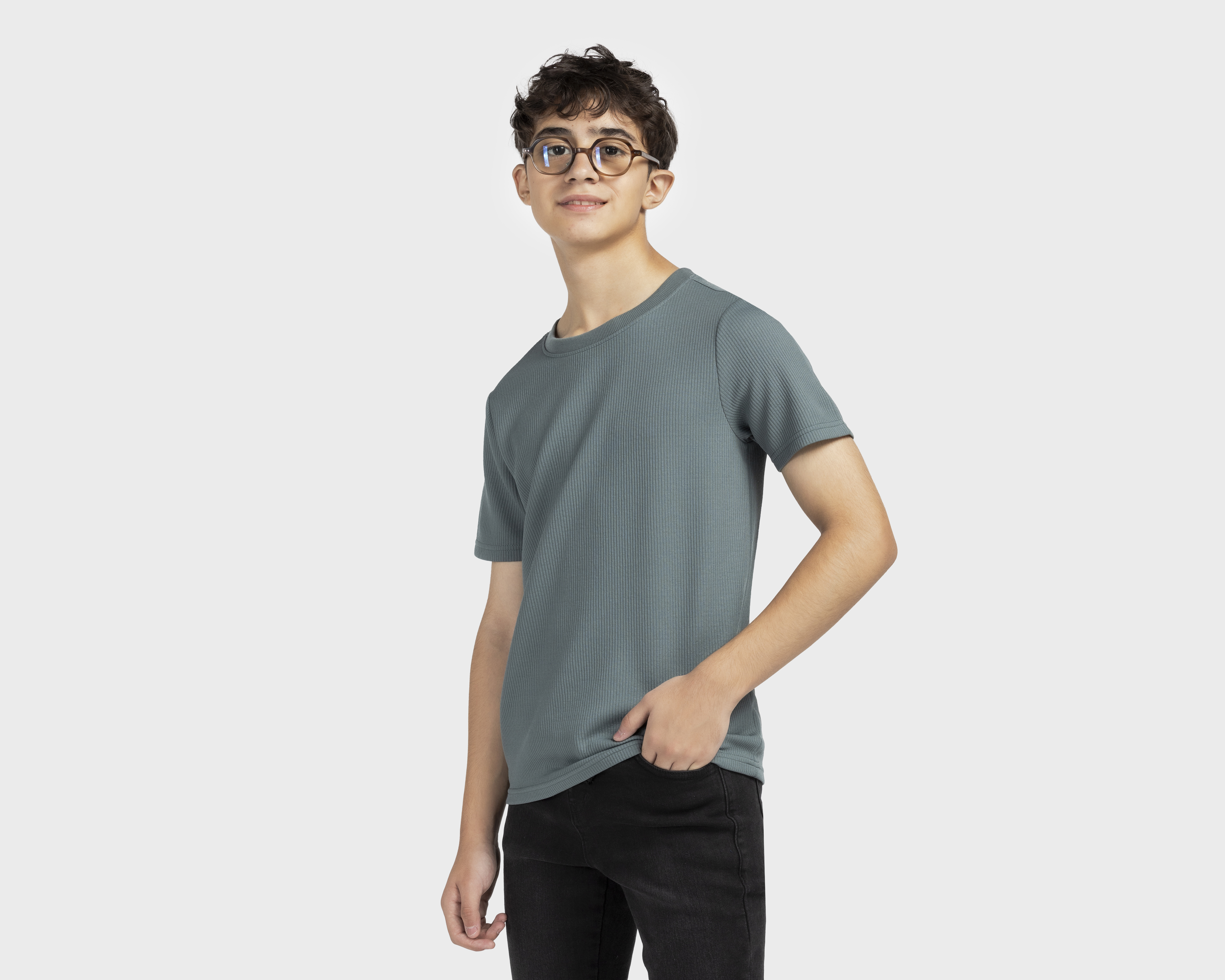 Foto 1 | Foto 1 | Playera Neo*City Manga Corta Verde para Niño