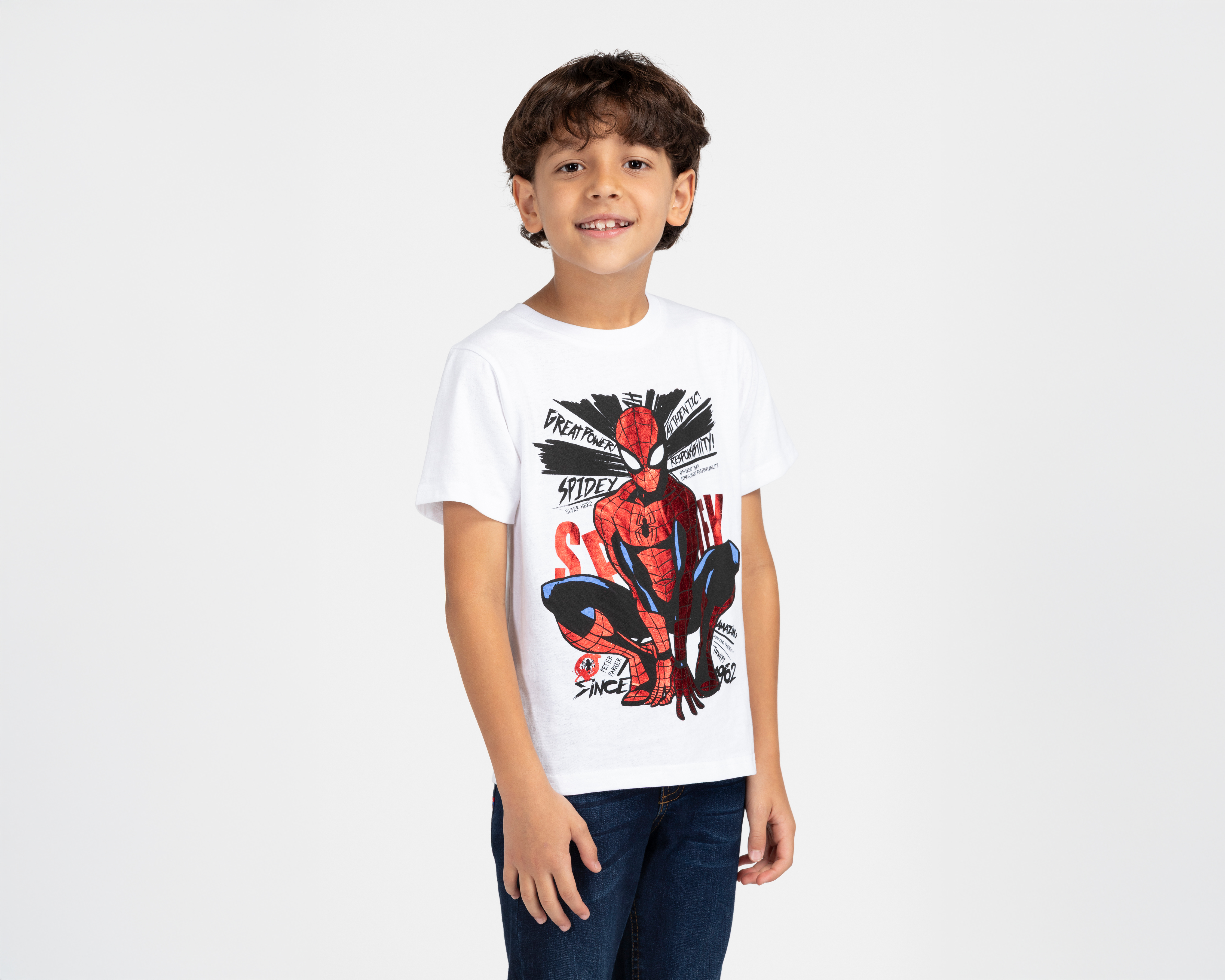 Foto 2 | Foto 2 | Playera Spider-Man para Niño 2 Piezas