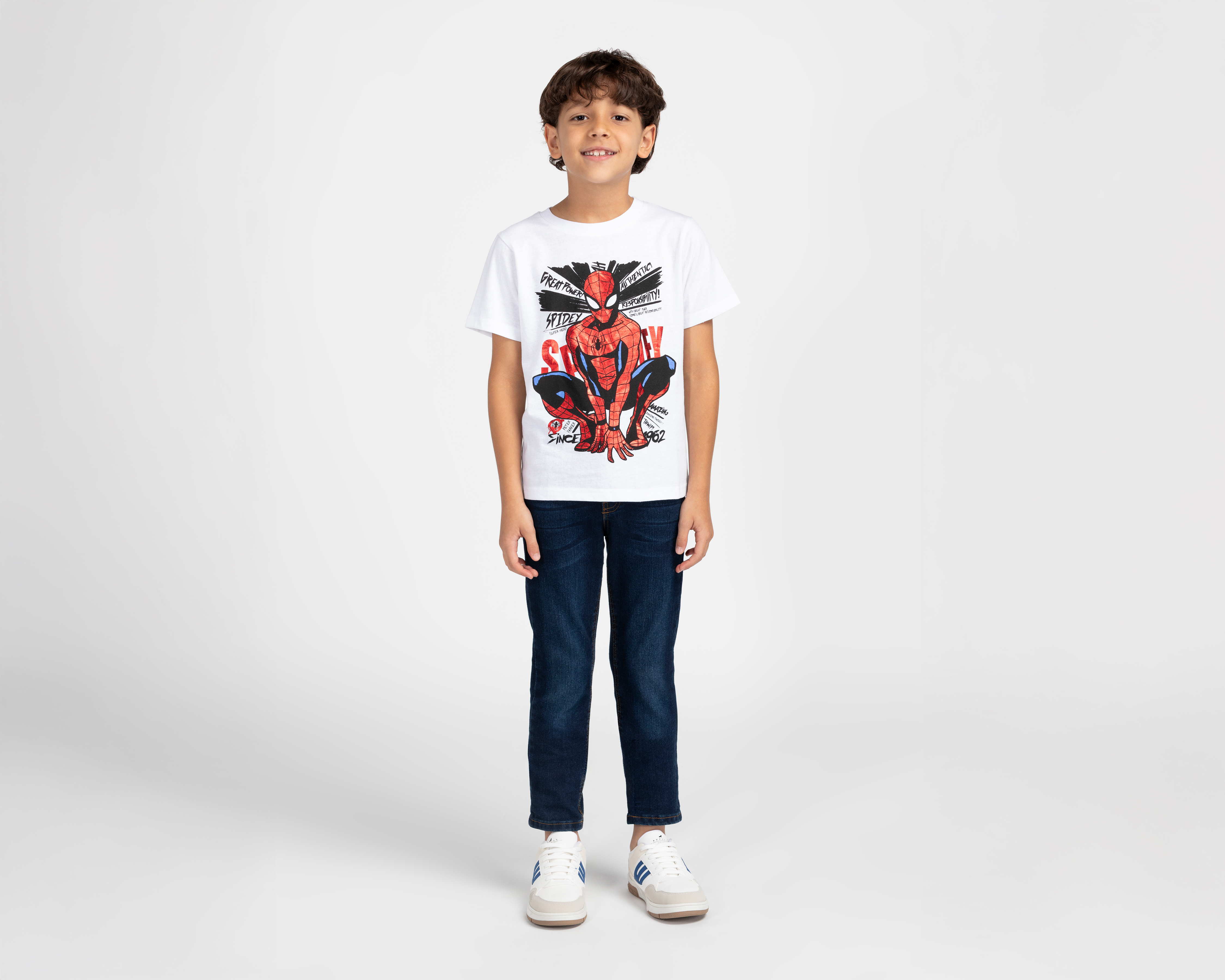 Foto 4 pulgar | Foto 3 | Playera Spider-Man para Niño 2 Piezas