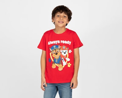 Foto 1 | Foto 1 | Playera Paw Patrol Manga Corta Estampada para Niño