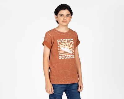Foto 1 | Foto 1 | Playera Neo*City Manga Corta Estampada Juvenil