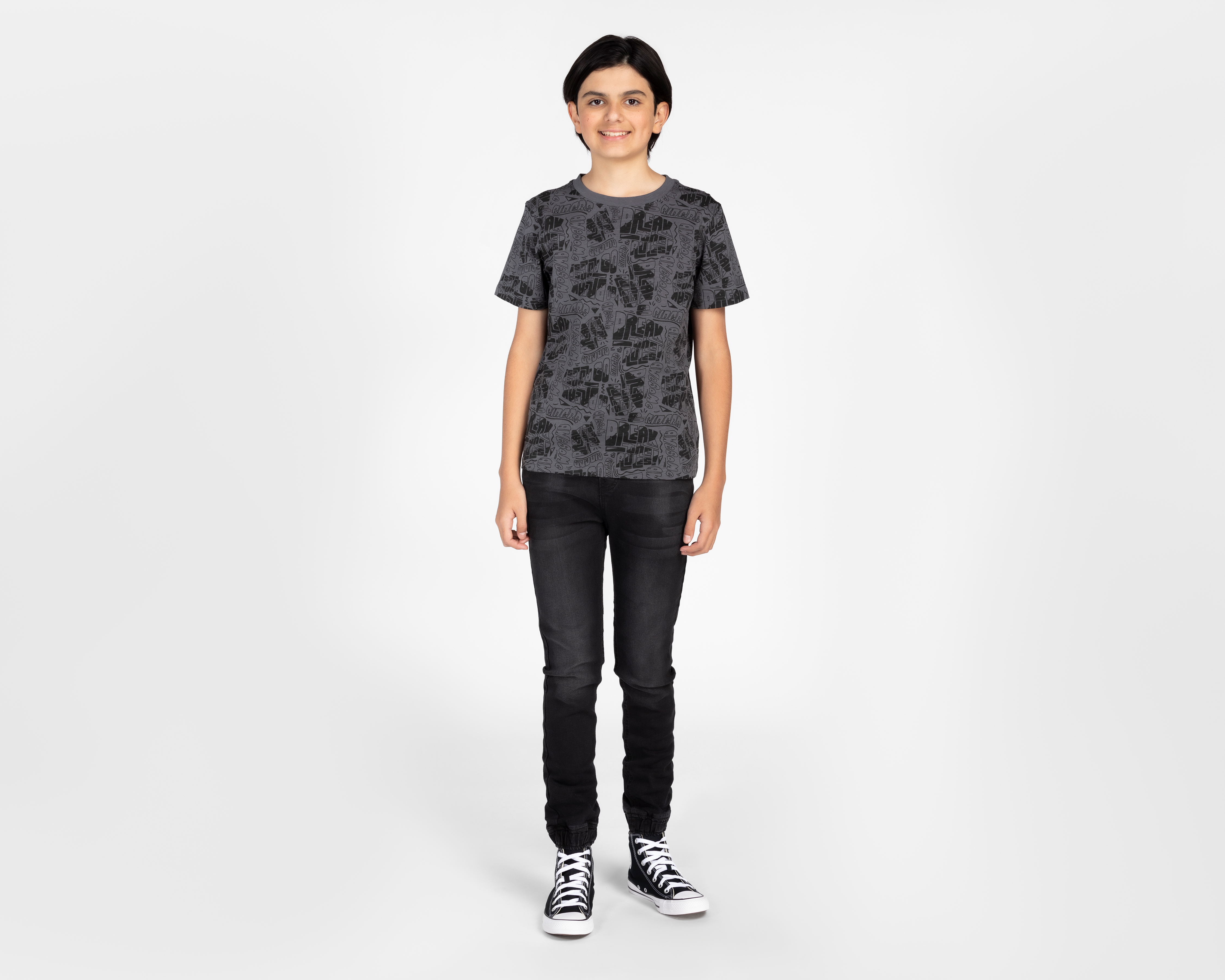 Foto 2 | Foto 2 | Playera Neo*City Manga Corta Estampada Juvenil