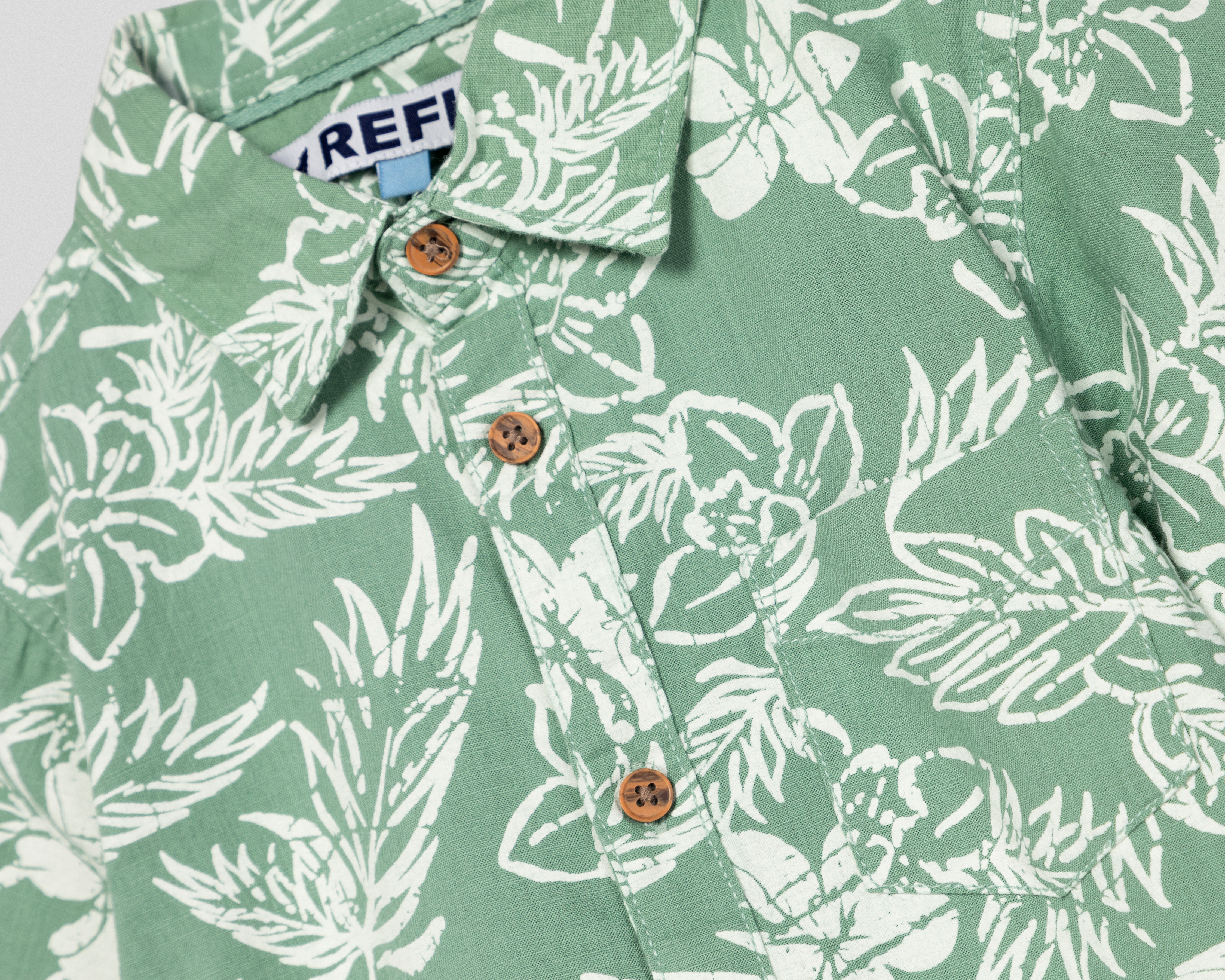 Foto 3 | Foto 3 | Camisa Refill Manga Corta Floral para Niño